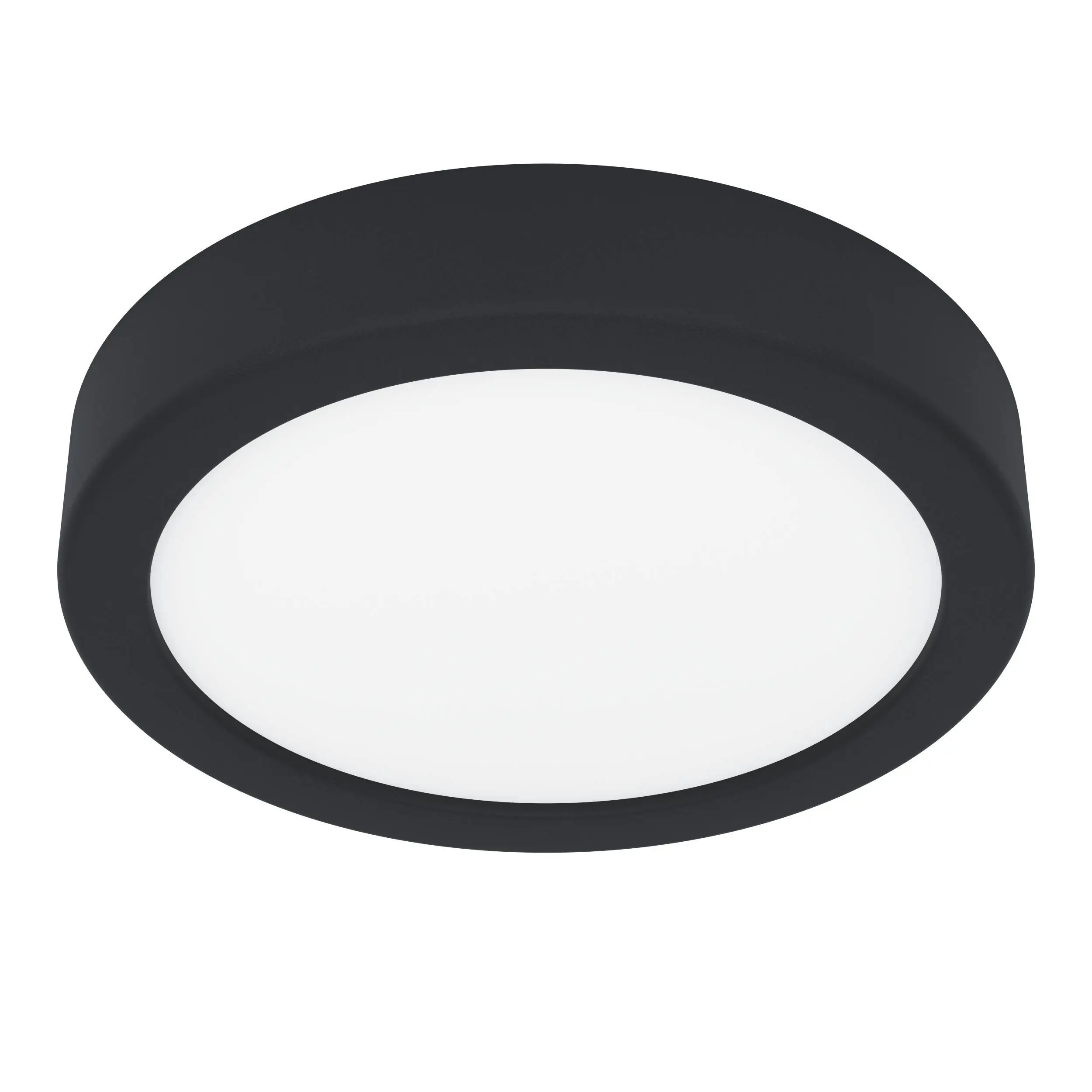 Eglo LED Deckenleuchte Fueva 6 schwarz Ø 17 x 3 cm warmweiß-kaltweiß