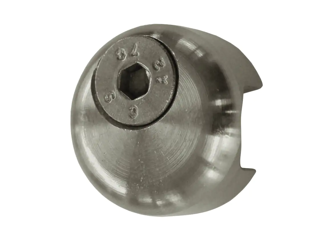 Treba E69 Edelstahl Klemmhalter mit Senkung
