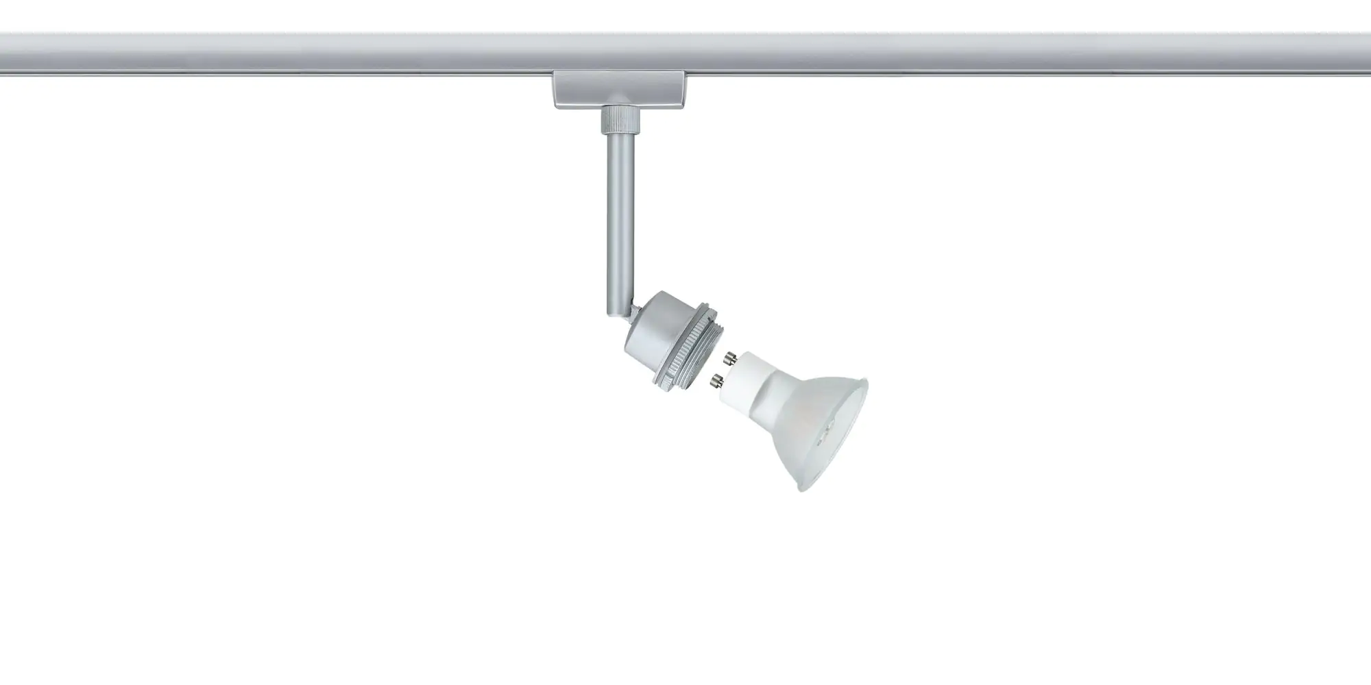 Paulmann URail DecoSystems Einzelspot GZ10 chrom matt 5,1 cm 3,5 W