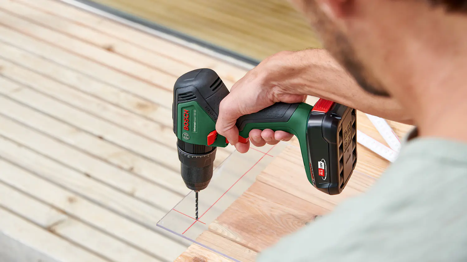 Bosch Akku-Schlagbohrmaschine UniversalImpact 18V-60 Solo