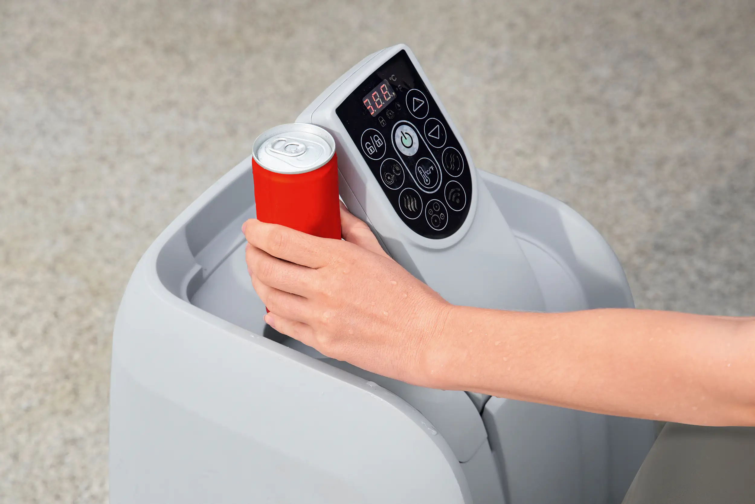 Bestway® LAY-Z-SPA® WLAN-Whirlpool Barbados AirJet 180 x 66 cm