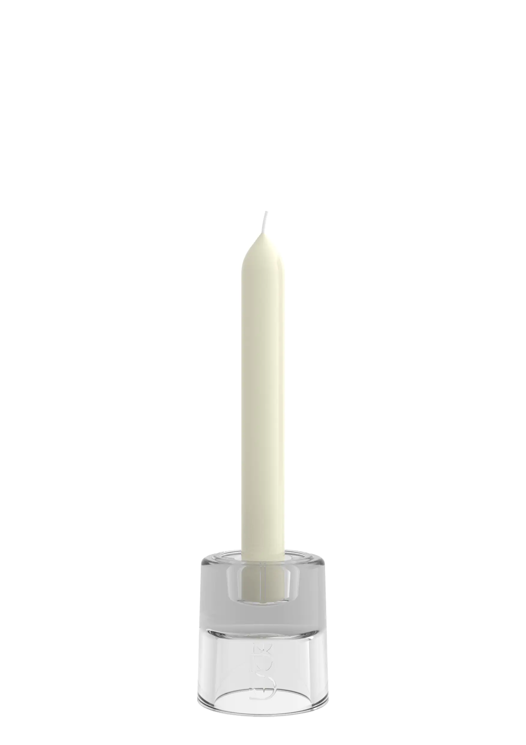 Bolsius Kerzenhalter 2 in 1 transparent