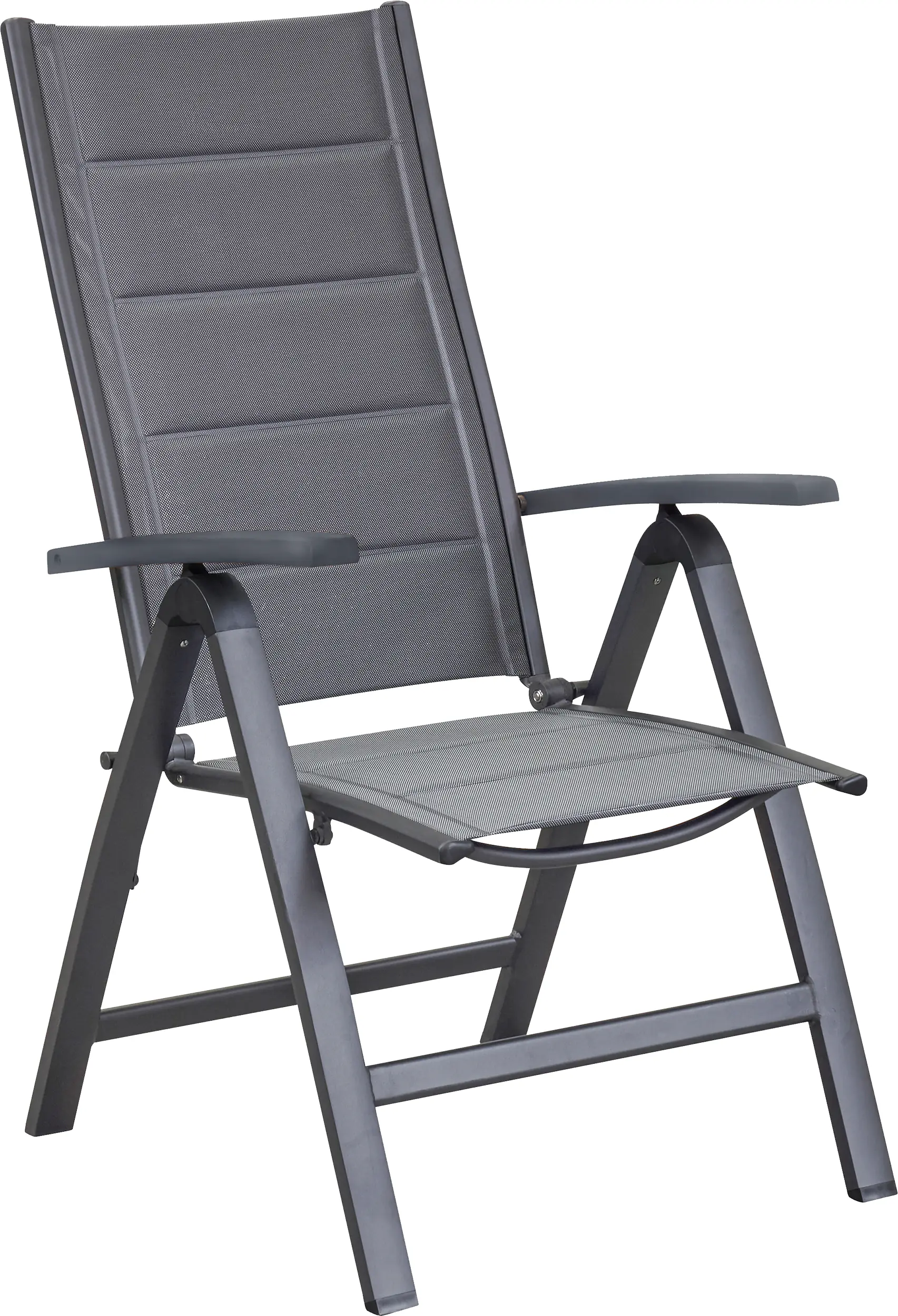 Gartenstuhl Aluminium Unicamo klappbar anthrazit