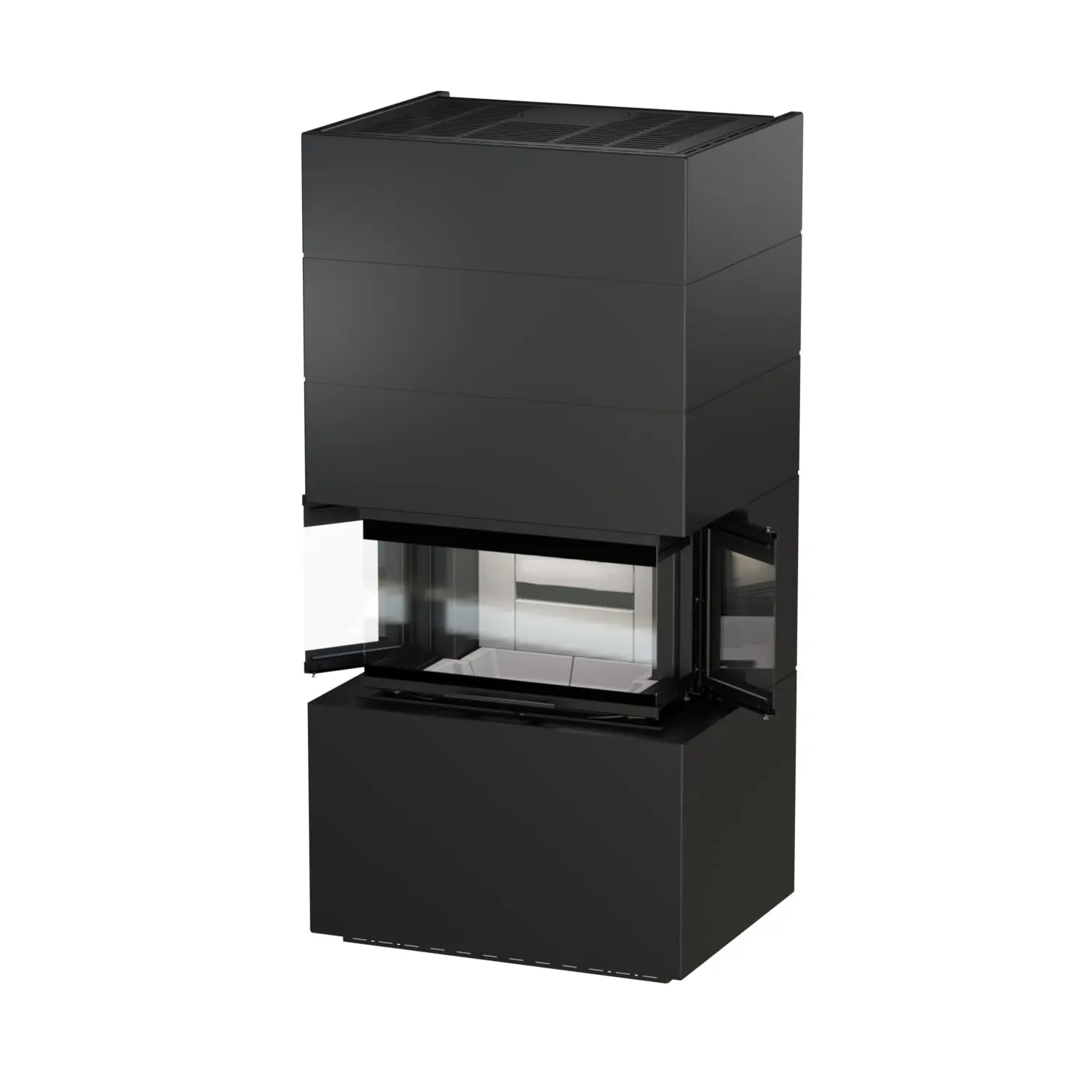 Thermia Kaminofen Adastra 700 Plus Line Stahl schwarz 9,5 kW