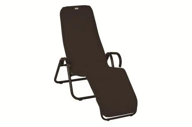 Acamp Gesundheitsliege Calypso 137x75x107 cm anthrazit/nero