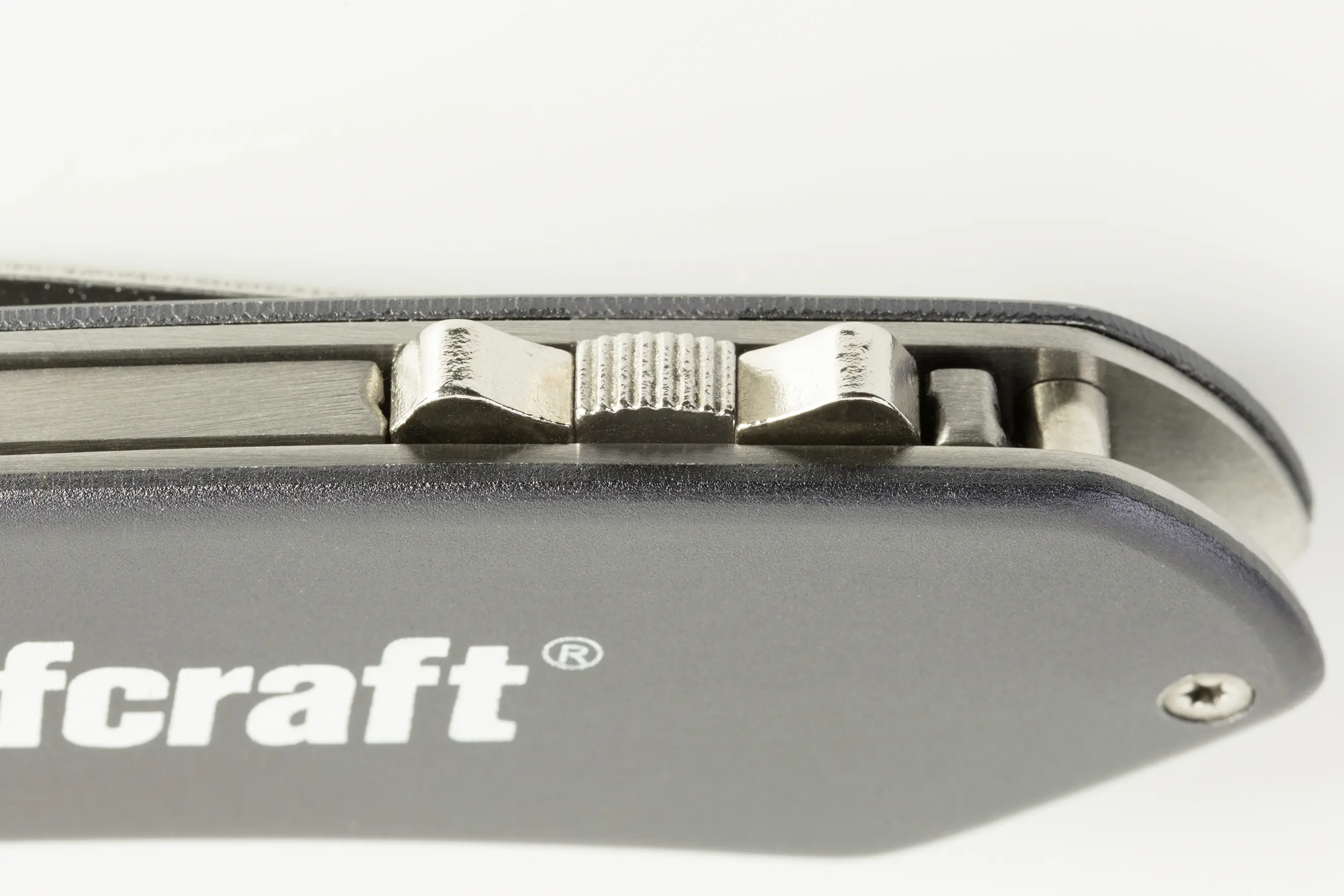 Wolfcraft Alu-Freizeitmesser mit Gürtelclip