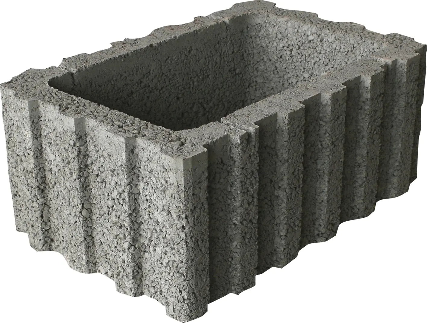EHL Pflanzstein Ratioflor 60 x 40 x 25 cm grau