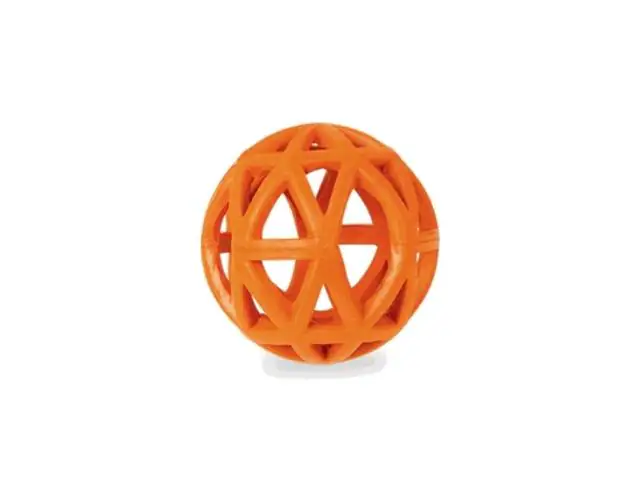 Nobby Vollgummi Gitterball 7 cm