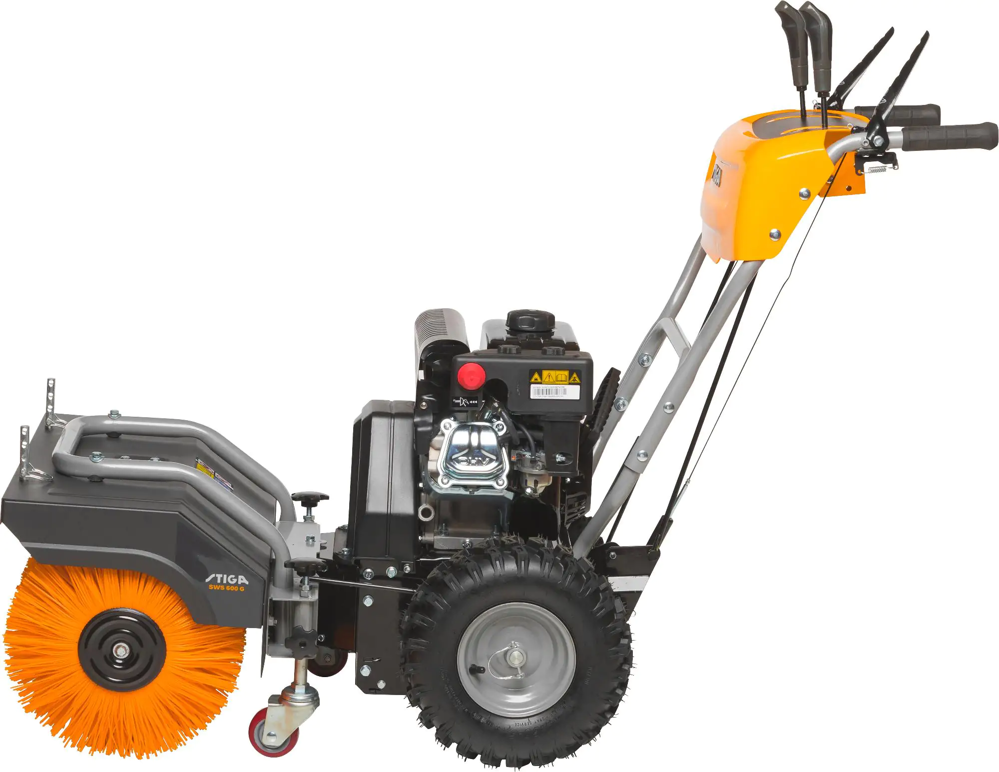Stiga Benzin-Kehrmaschine SWS 800 80 cm Arbeitsbreite