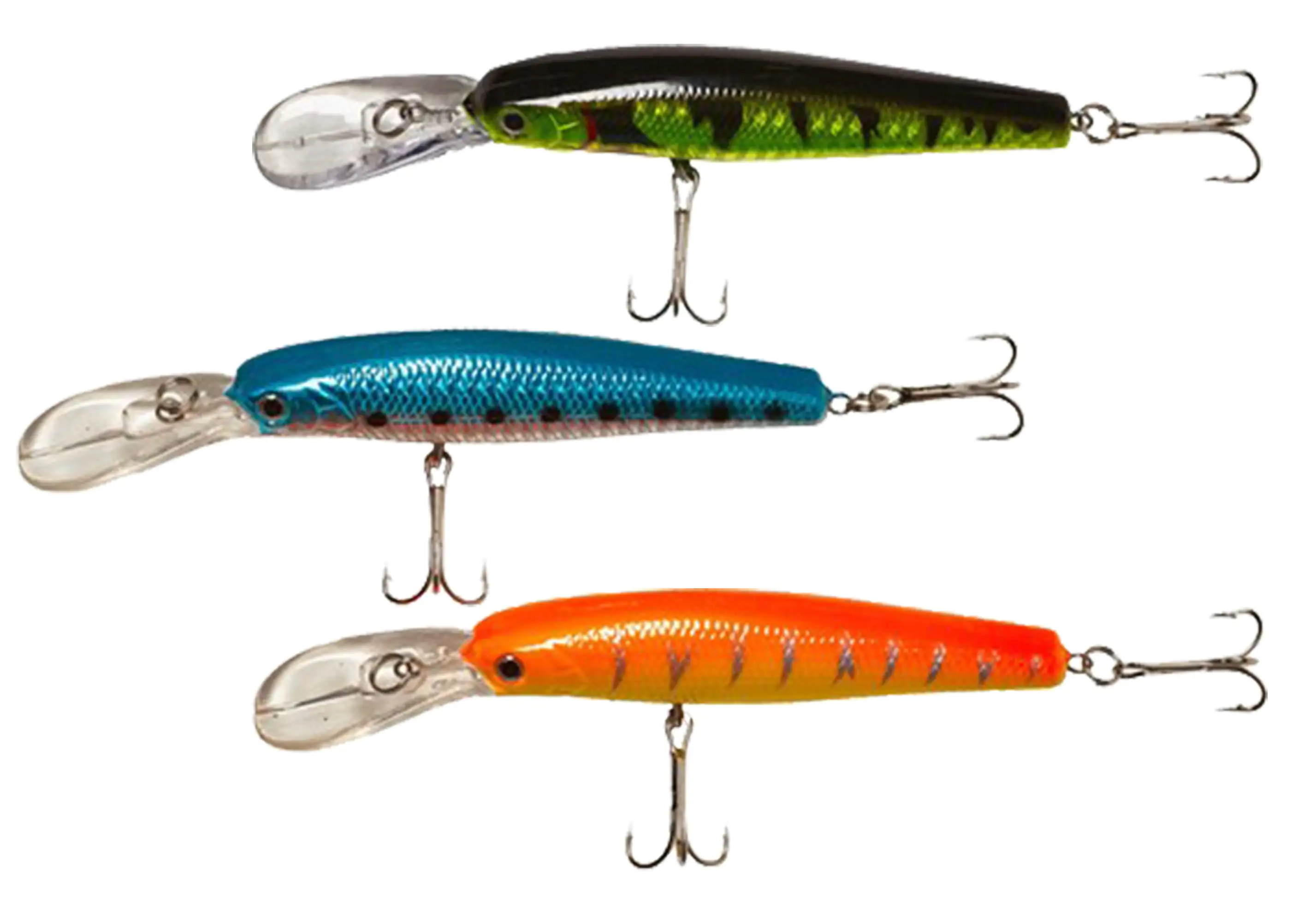 Paladin Wobbler Sortiment III Zander-Hecht 3 Stück/Zander-Hecht/schwimmend