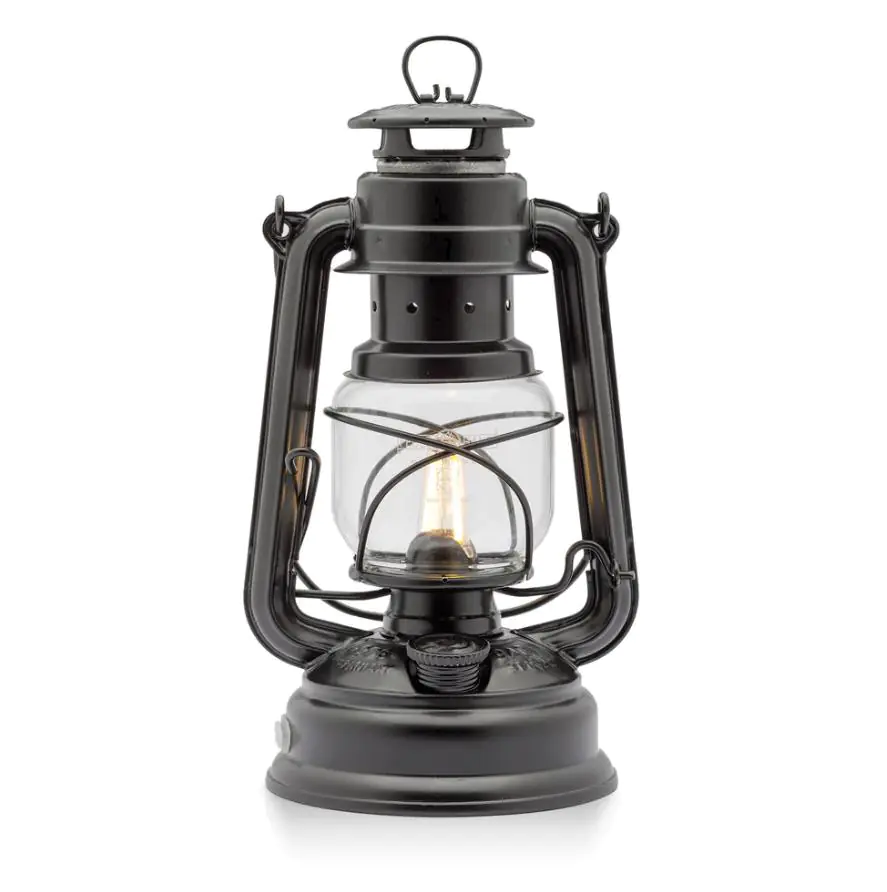 Feuerhand LED Laterne Baby Special 276 Mattschwarz
