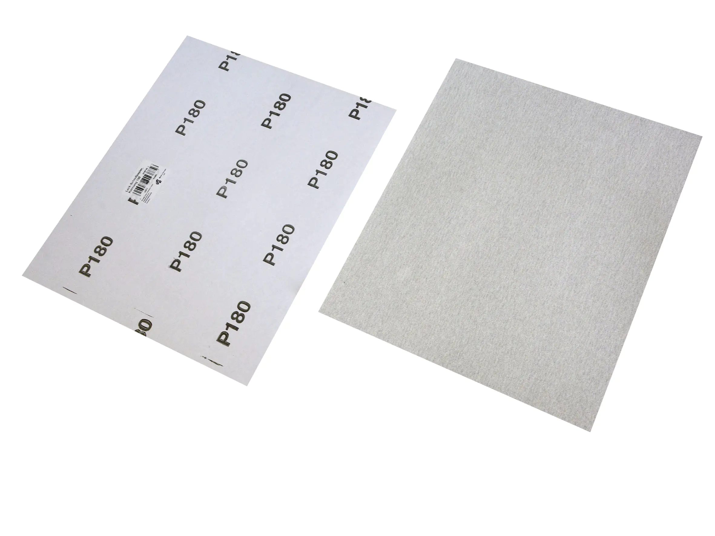 Nespoli Lack-Schleifpapier K180 Körnung 180, 23 x 28 cm, 1 Blatt