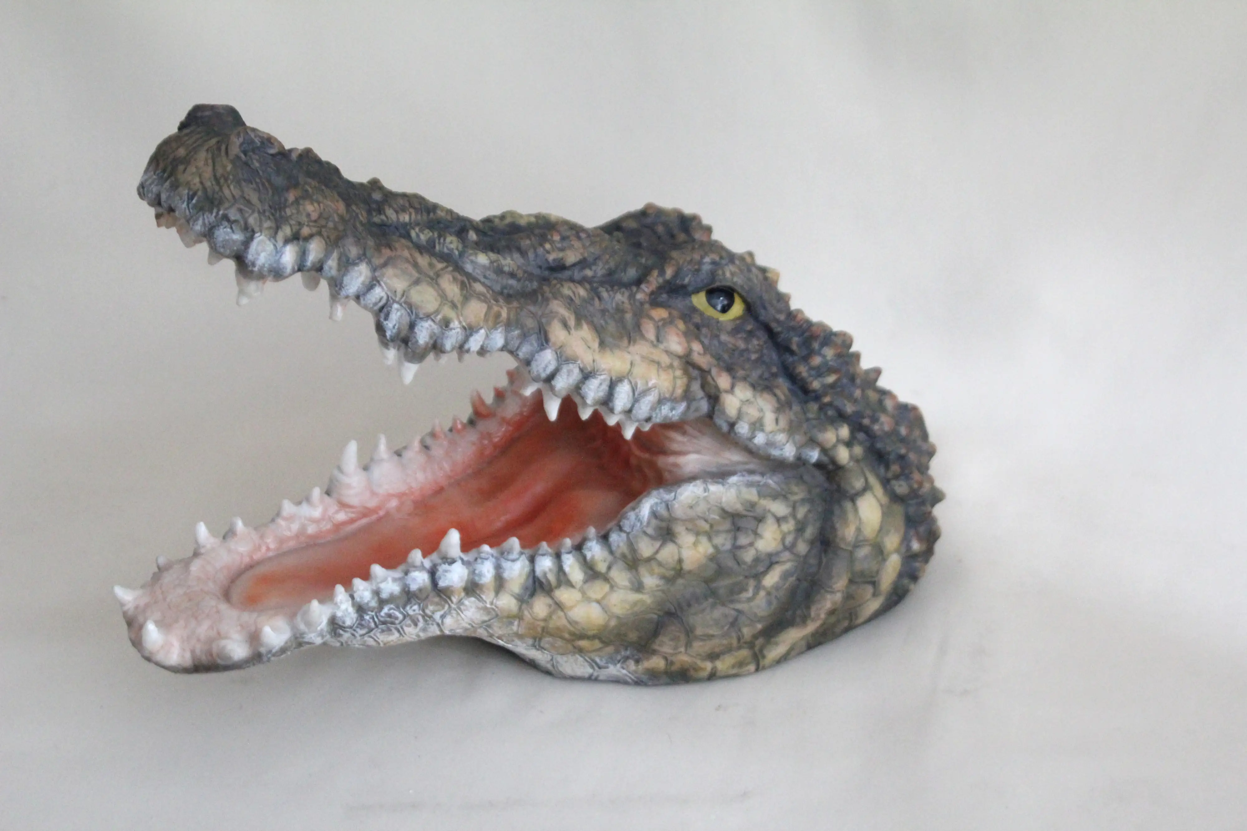 Dekofigur Krokodil Kopf 31,5 x 22,5 x 33,5 cm