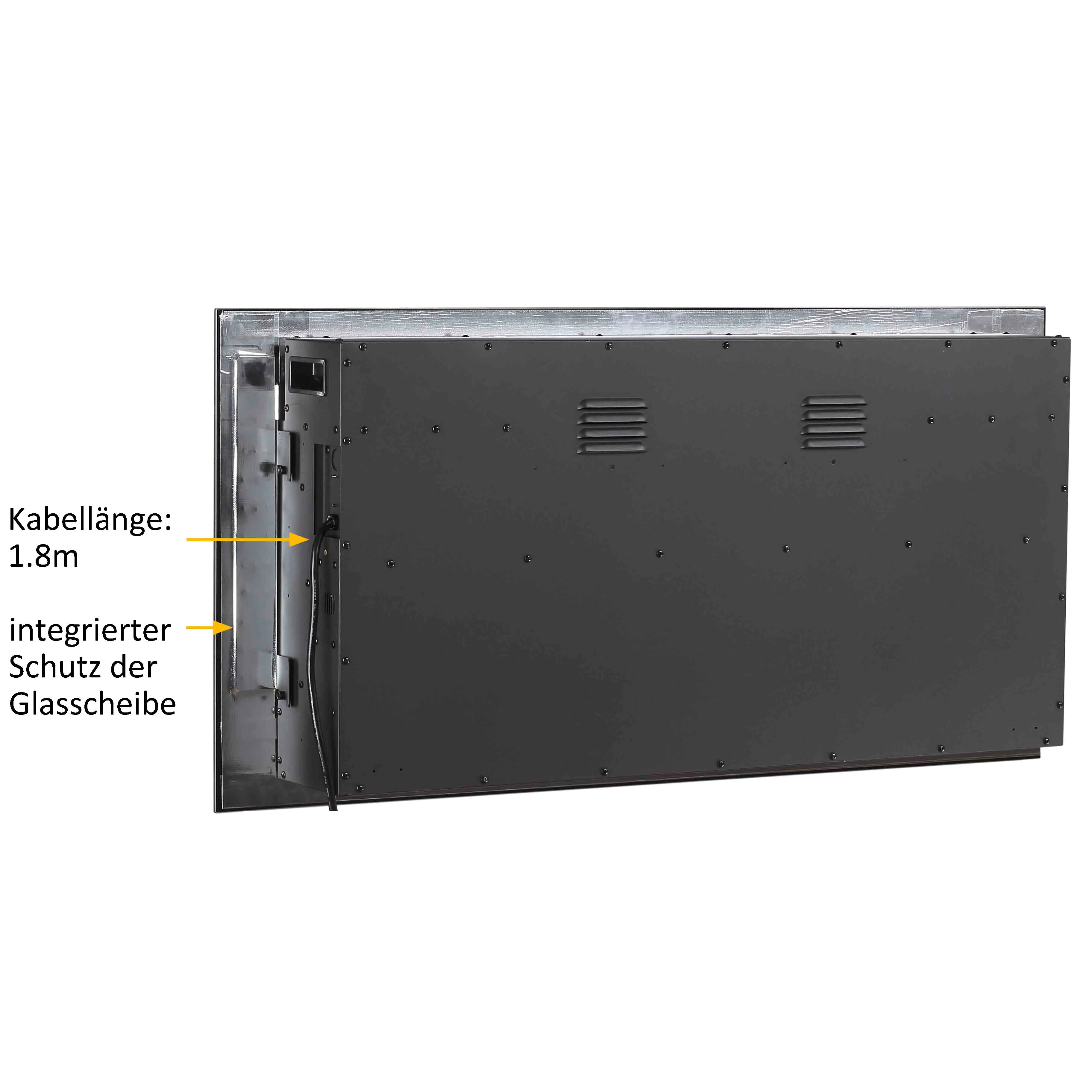 Balderia Elektrokamin Fiamma 40 - Elektrischer Einbaukamin