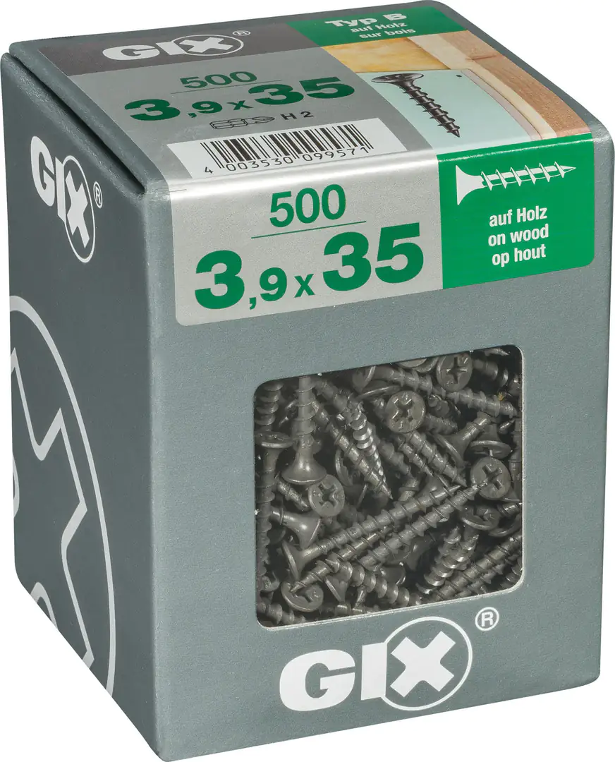 Spax Schnellbauschrauben 3.9 x 35 mm PH 2 Grobgewinde - 500 Stk.