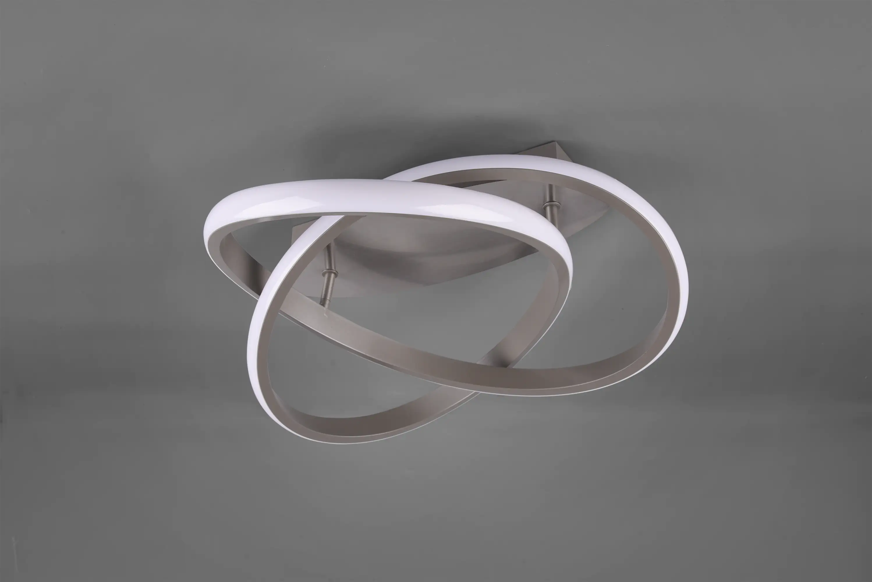Reality LED Deckenleuchte Course nickel - matt