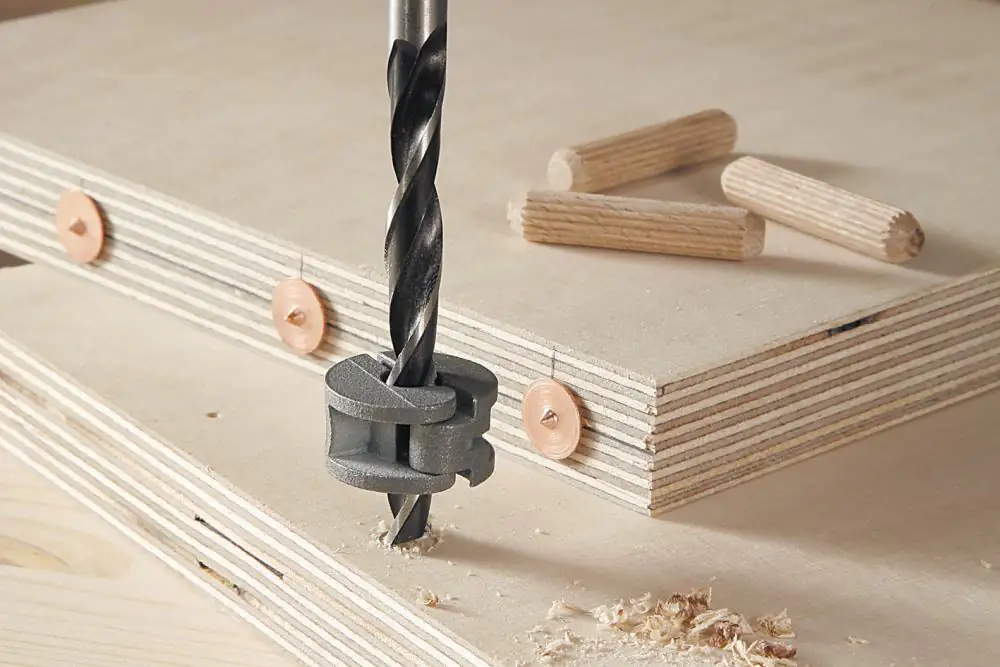 Wolfcraft Dübel-Set Ø 8 mm, 31 teilig