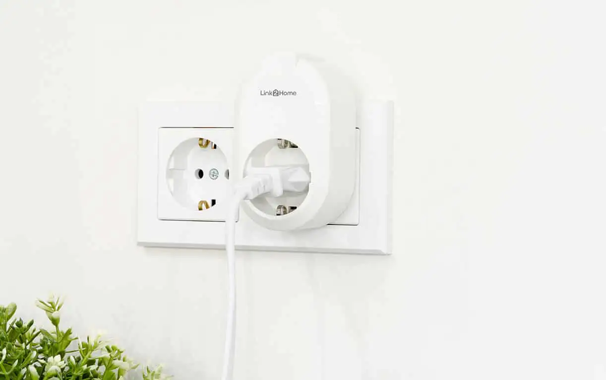 Link2Home WiFi Steckdose & Zeitschaltuhr weiß