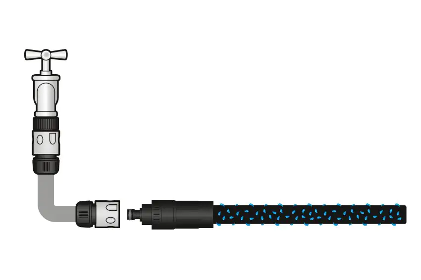 Primaster Perlschlauch Poroso 10 m