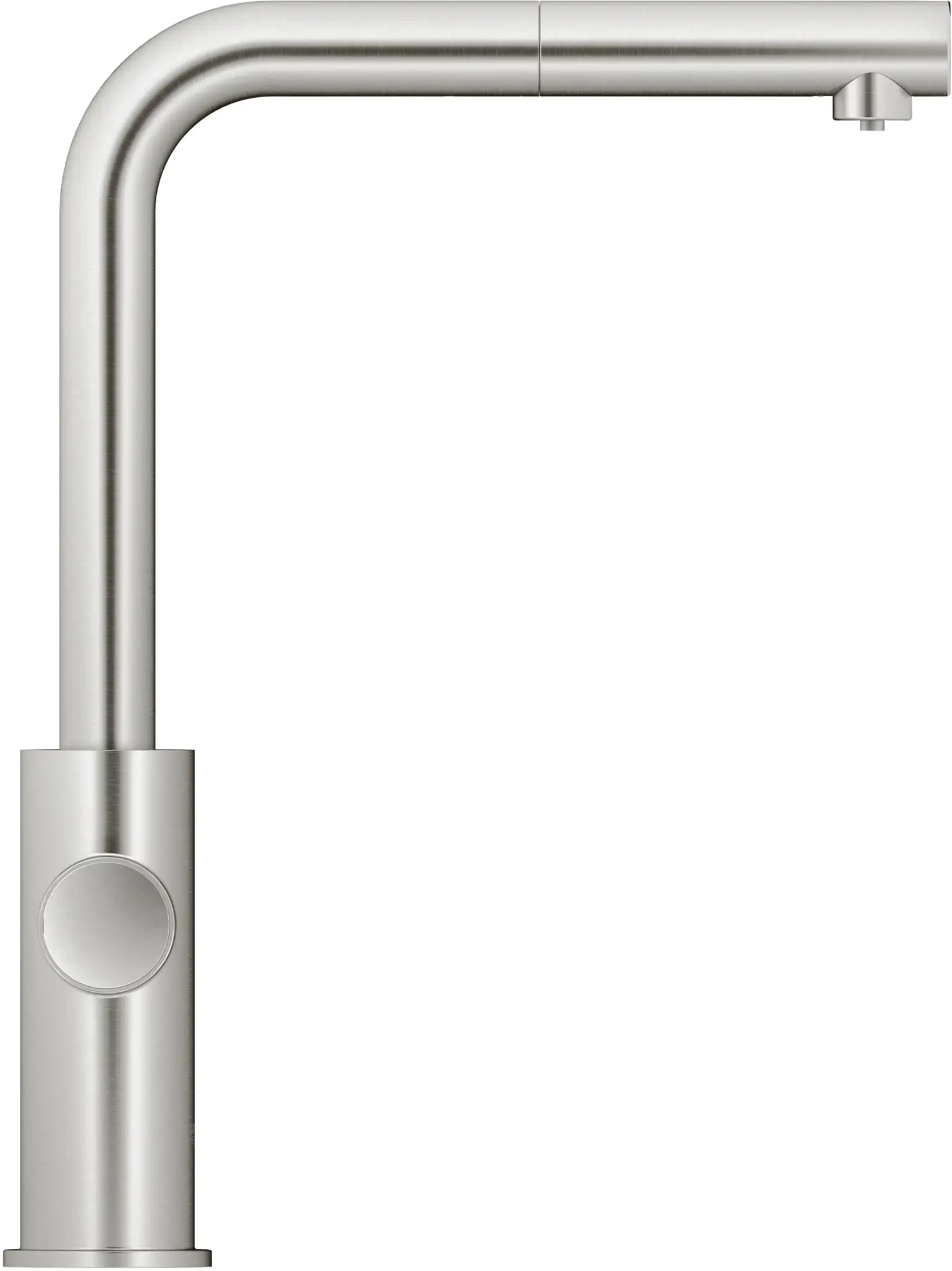 Grohe Blue Home L-Auslauf Starter Kit mit herausziehbarem Mousseurauslauf supersteel