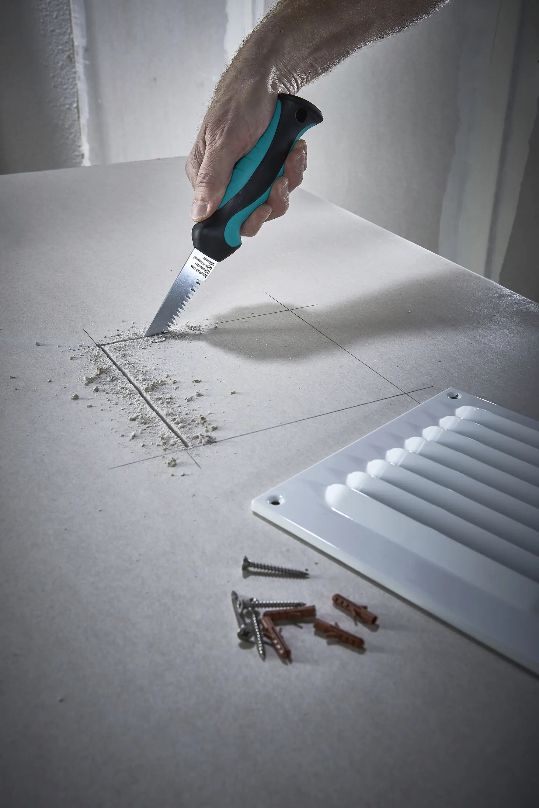 Wolfcraft Hand-Stichsäge 160 mm für Gipskartonplatten