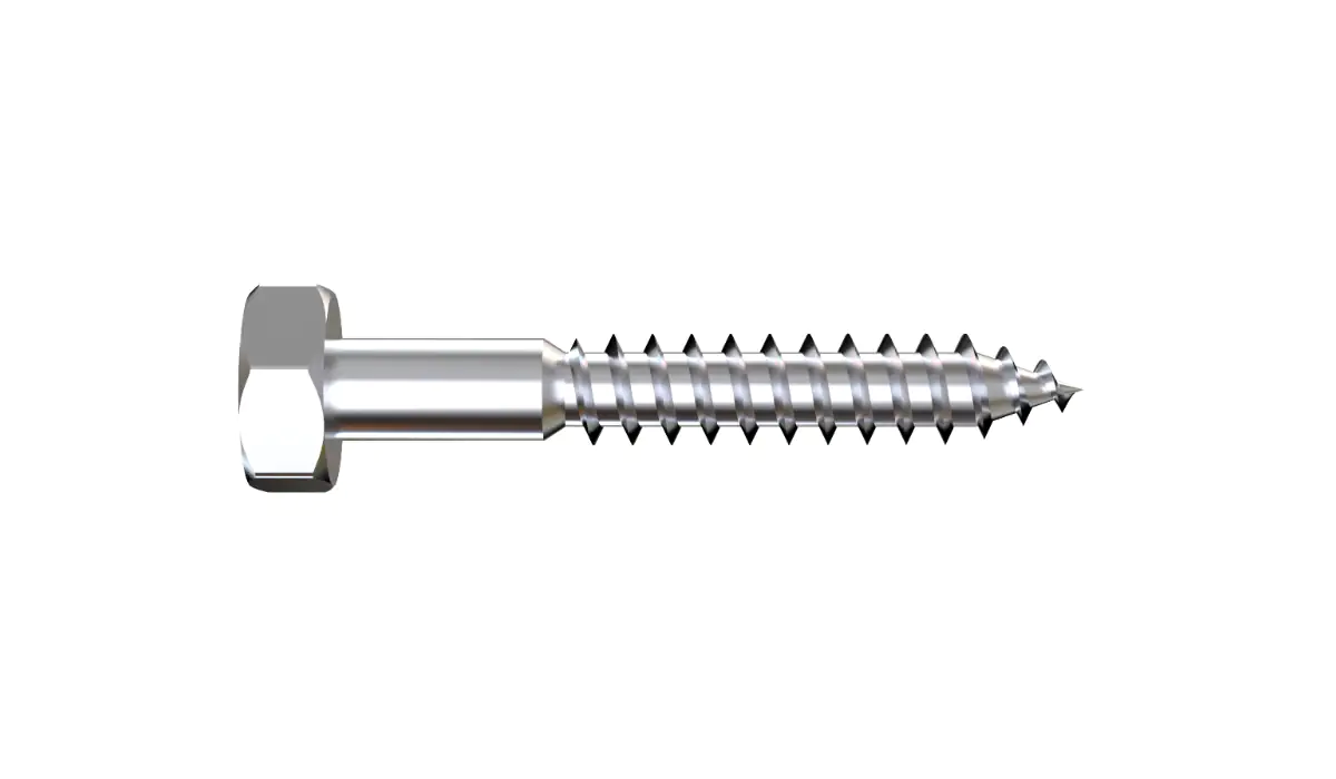 Connex Holzschrauben 10.0 x 160 mm Sechskant Sechskantkopf - 30 Stk.