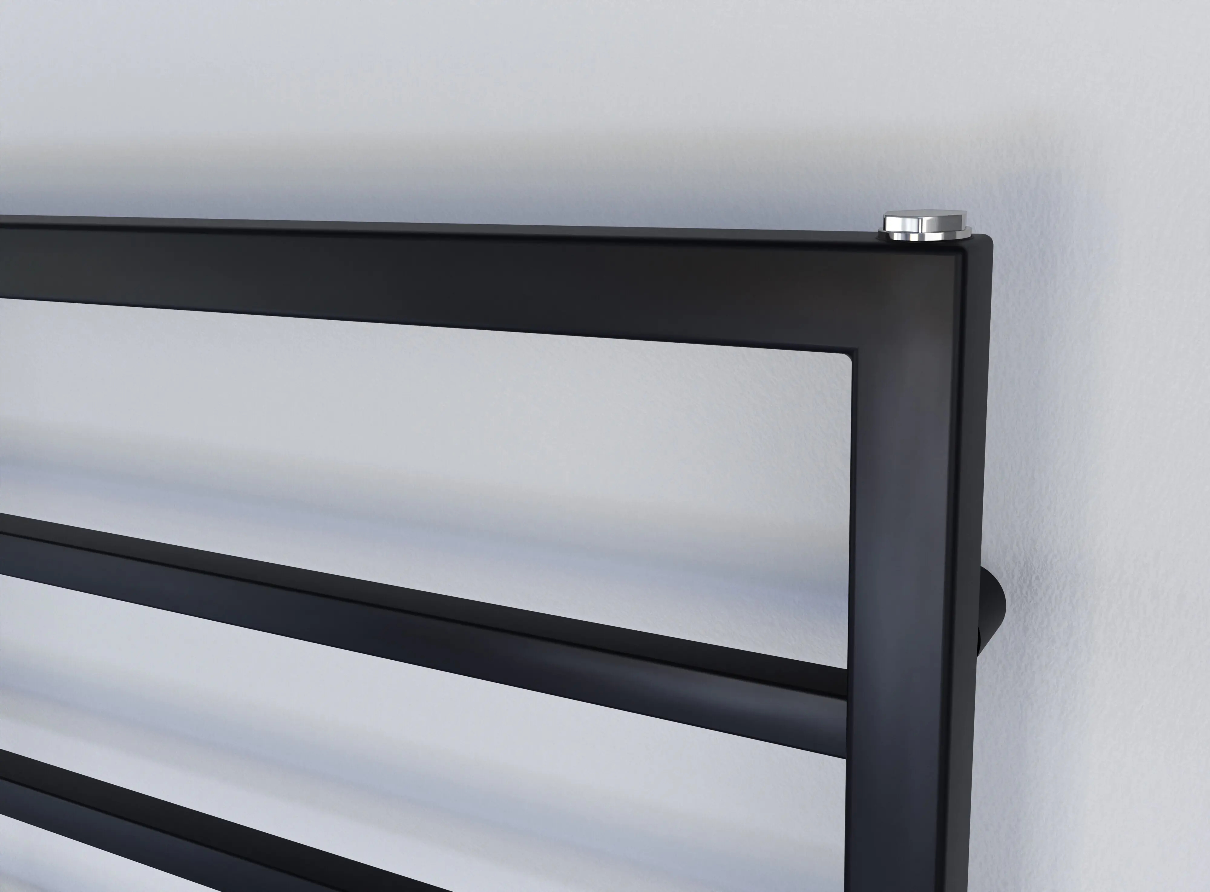 Ximax Handtuchheizkörper Pure Slim 172 x 60 cm 664 Watt schwarz matt