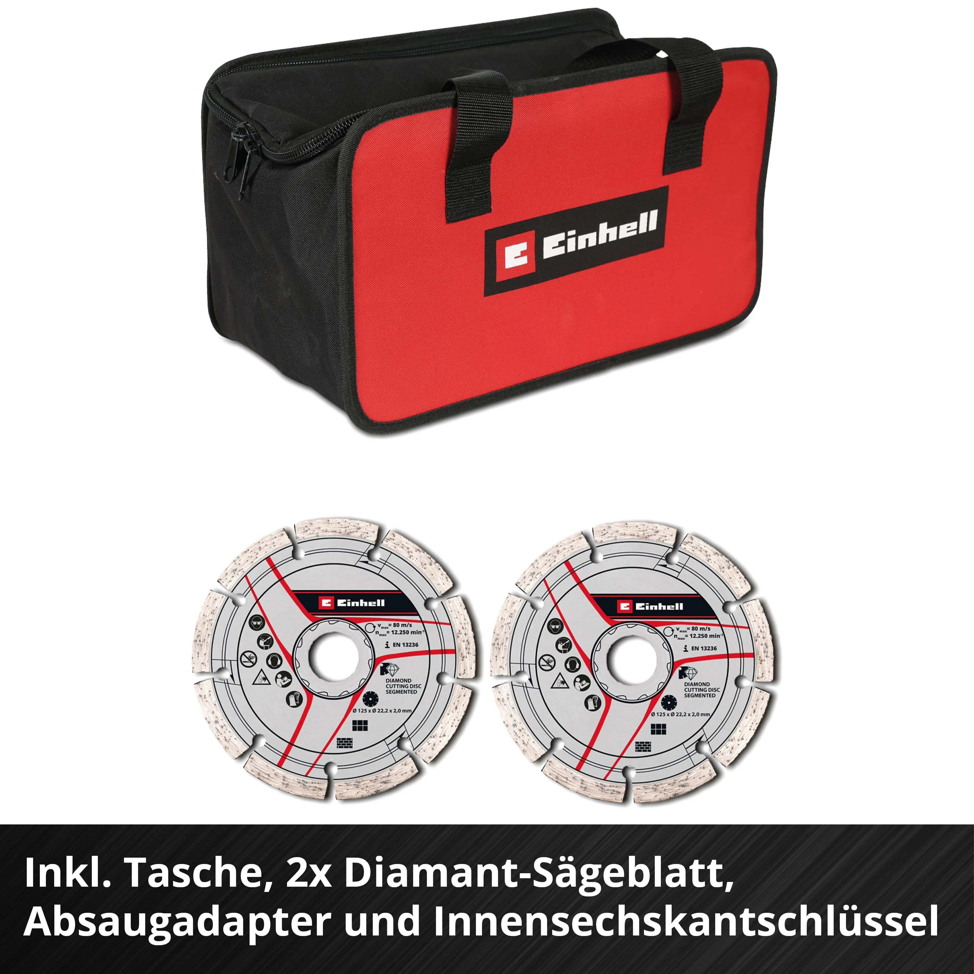 Einhell Professional Akku-Mauernutfräse TP-MA 36/30 Li BL Solo