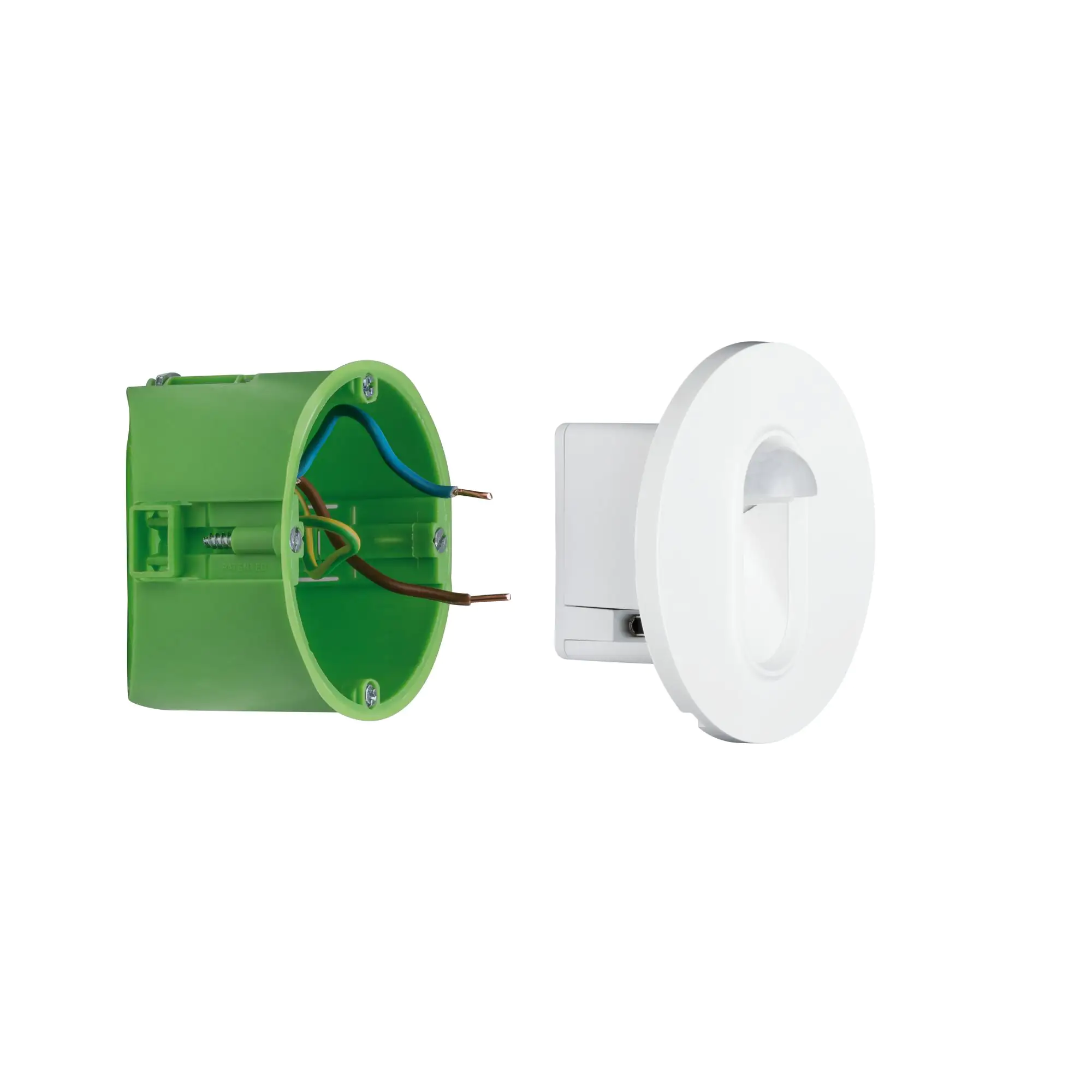 Paulmann Einbauleuchten Set weiß rund 1x2,7W starr