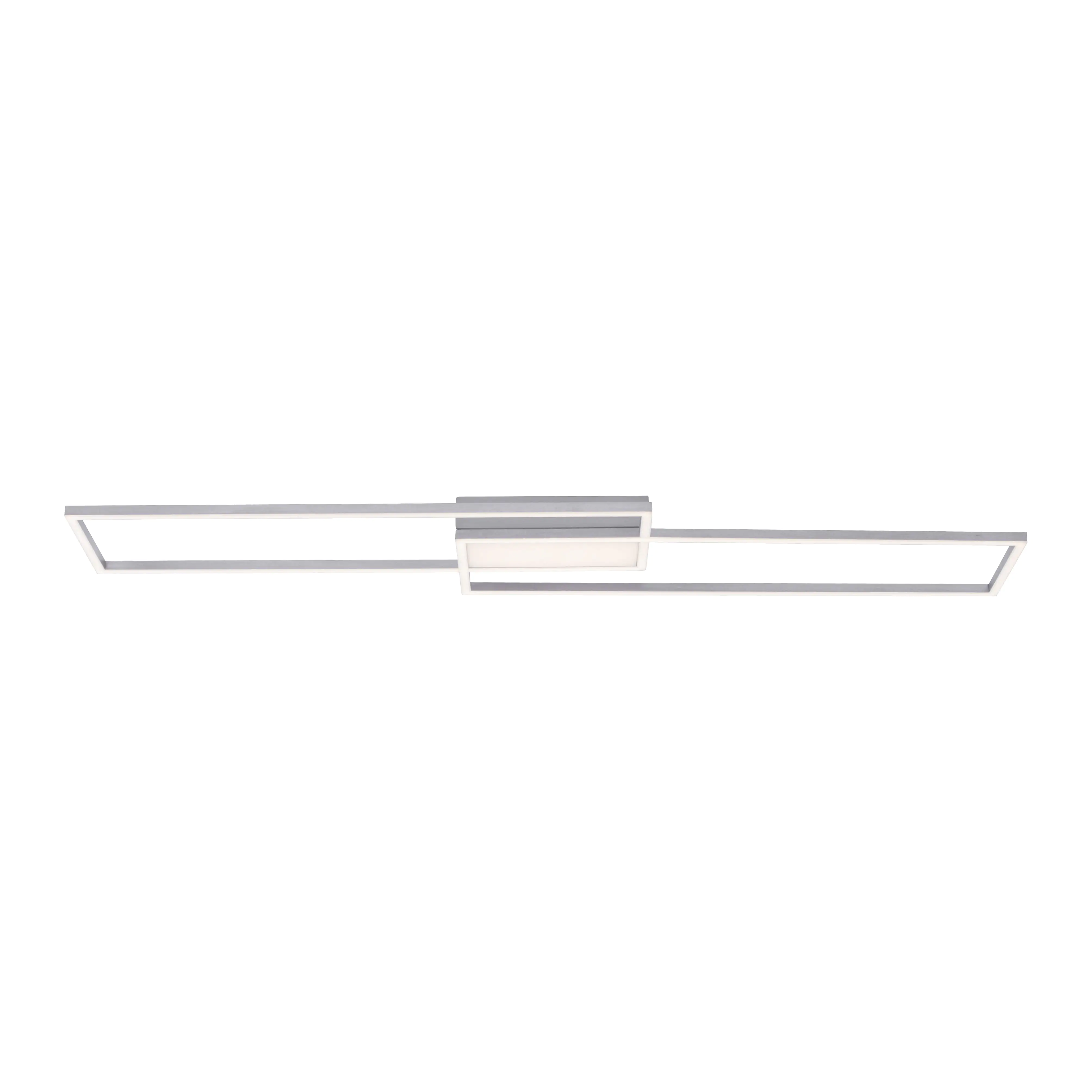 JustLight LED CCT Deckenleuchte Asmin nickel-matt 109,5 x 26 cm