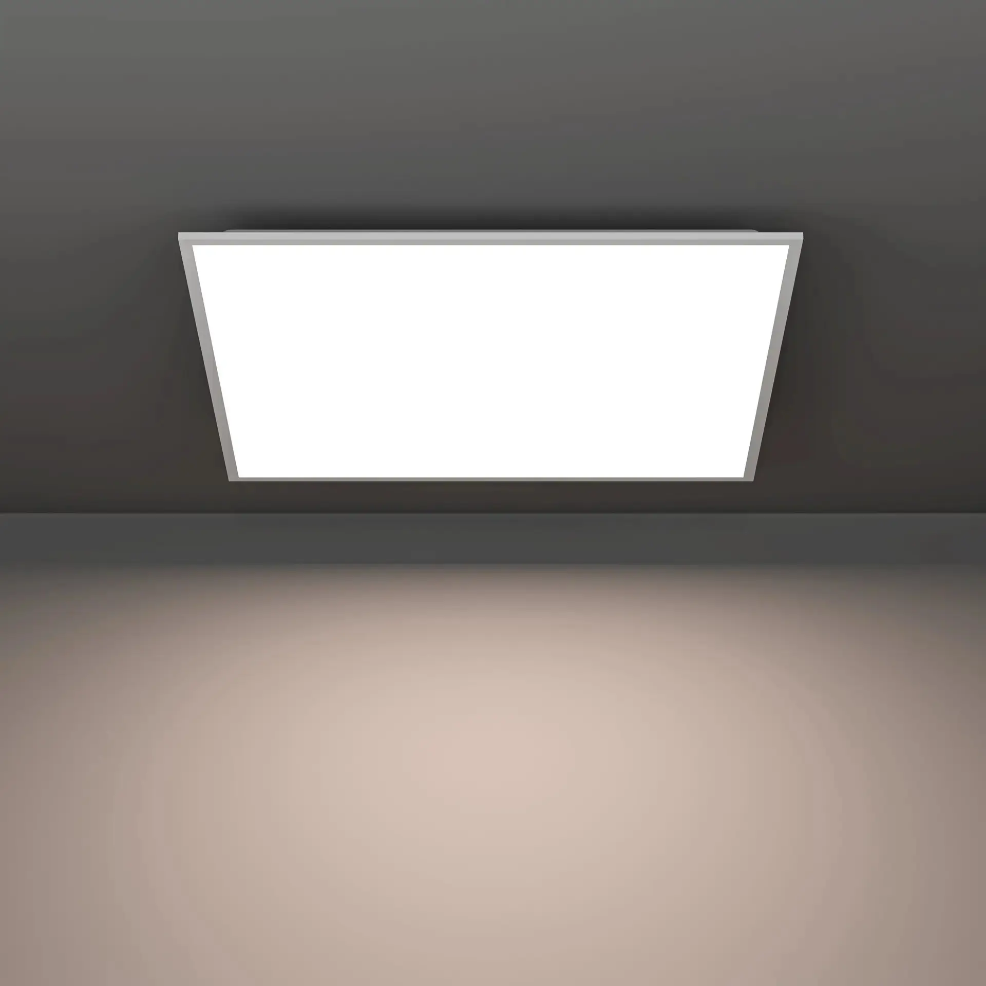 Eglo LED Deckenleuchte Moradillo-Z weiß 60 x 60 cm RGB dimmbar