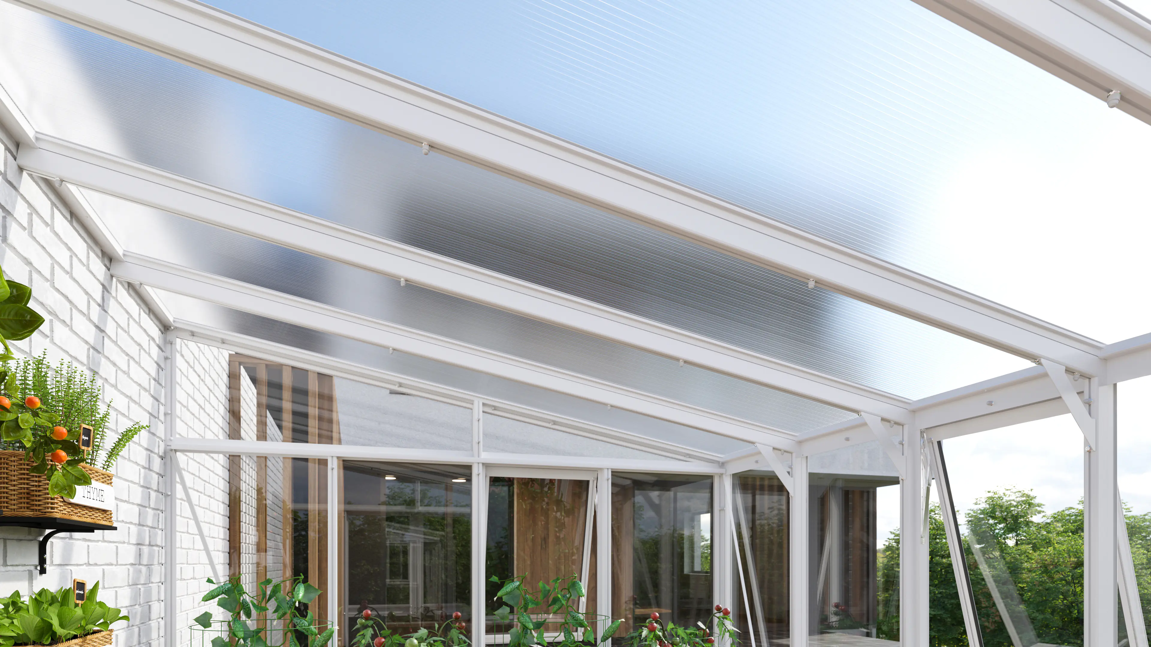 Vitavia Pavillon-Nachrüstset Helena 8600 3 mm ESG
