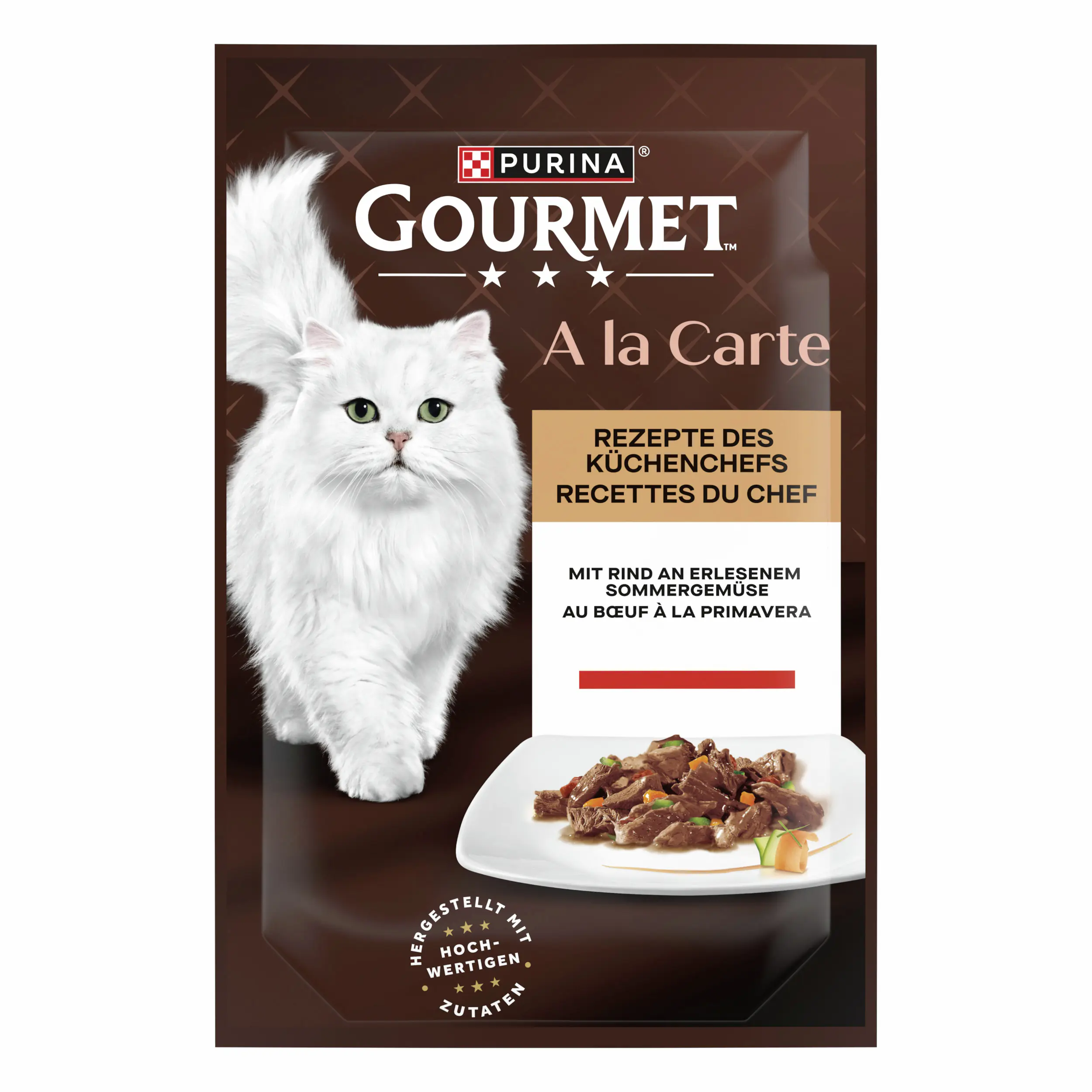 Gourmet A la Carte mit Rind an erlesenem Sommergemüse 85 g