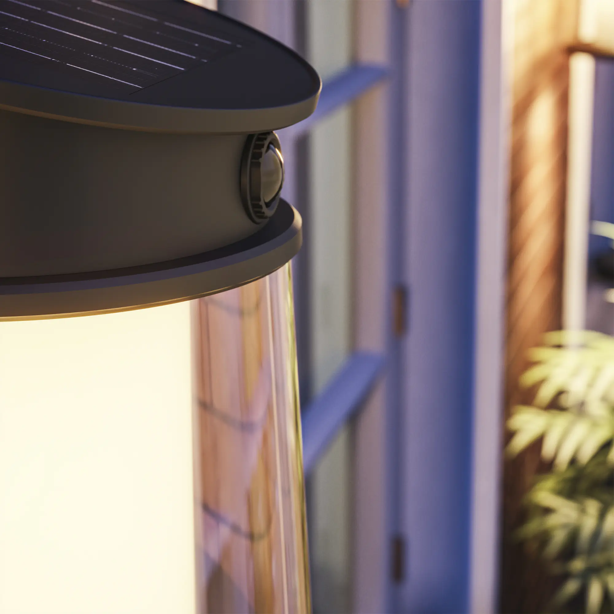 Philips Solar-Wandleuchte Juda 37,5 x 23,5 x 23,5 cm warmweiß