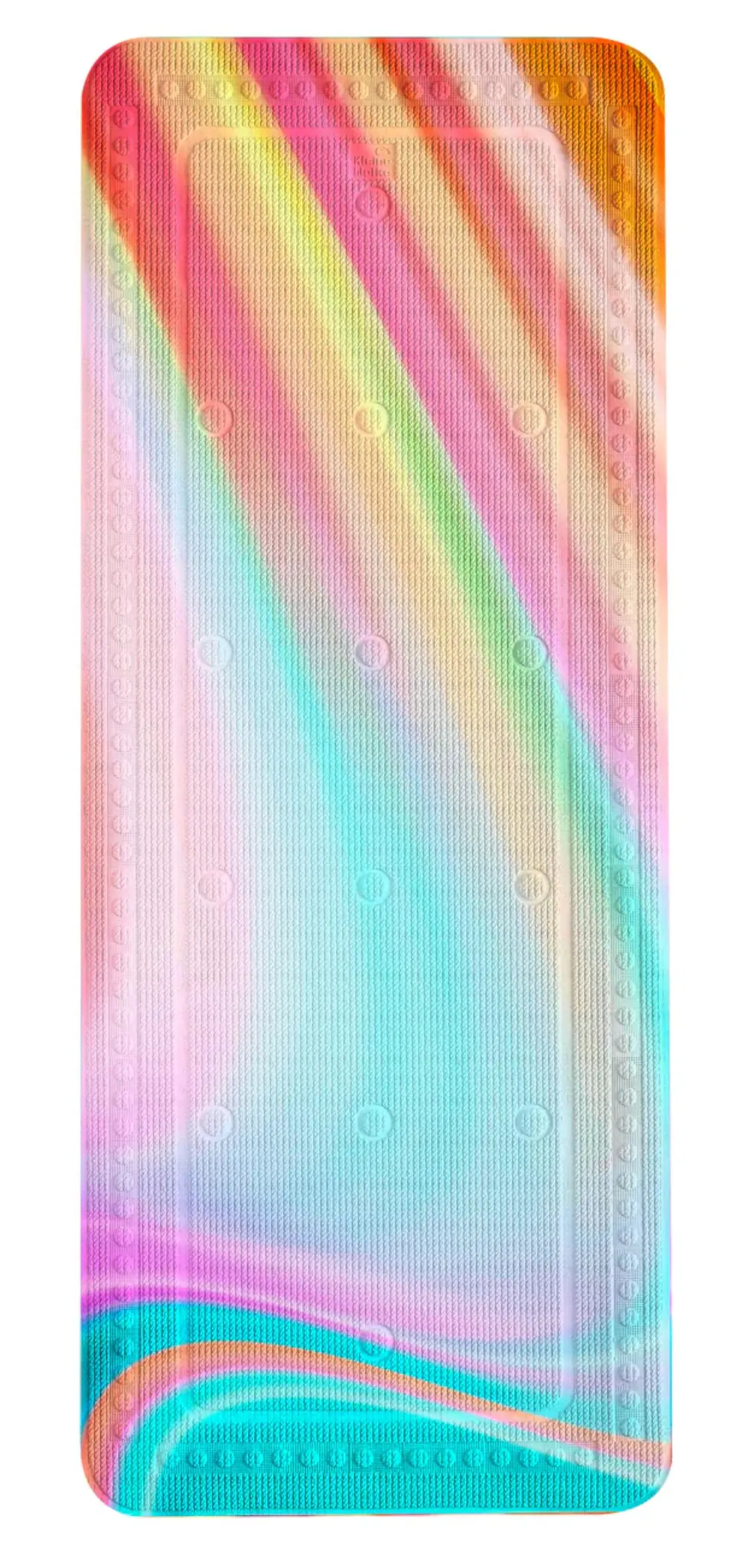 Kleine Wolke Badewanneneinlage Vibes multicolor 36 x 92 cm