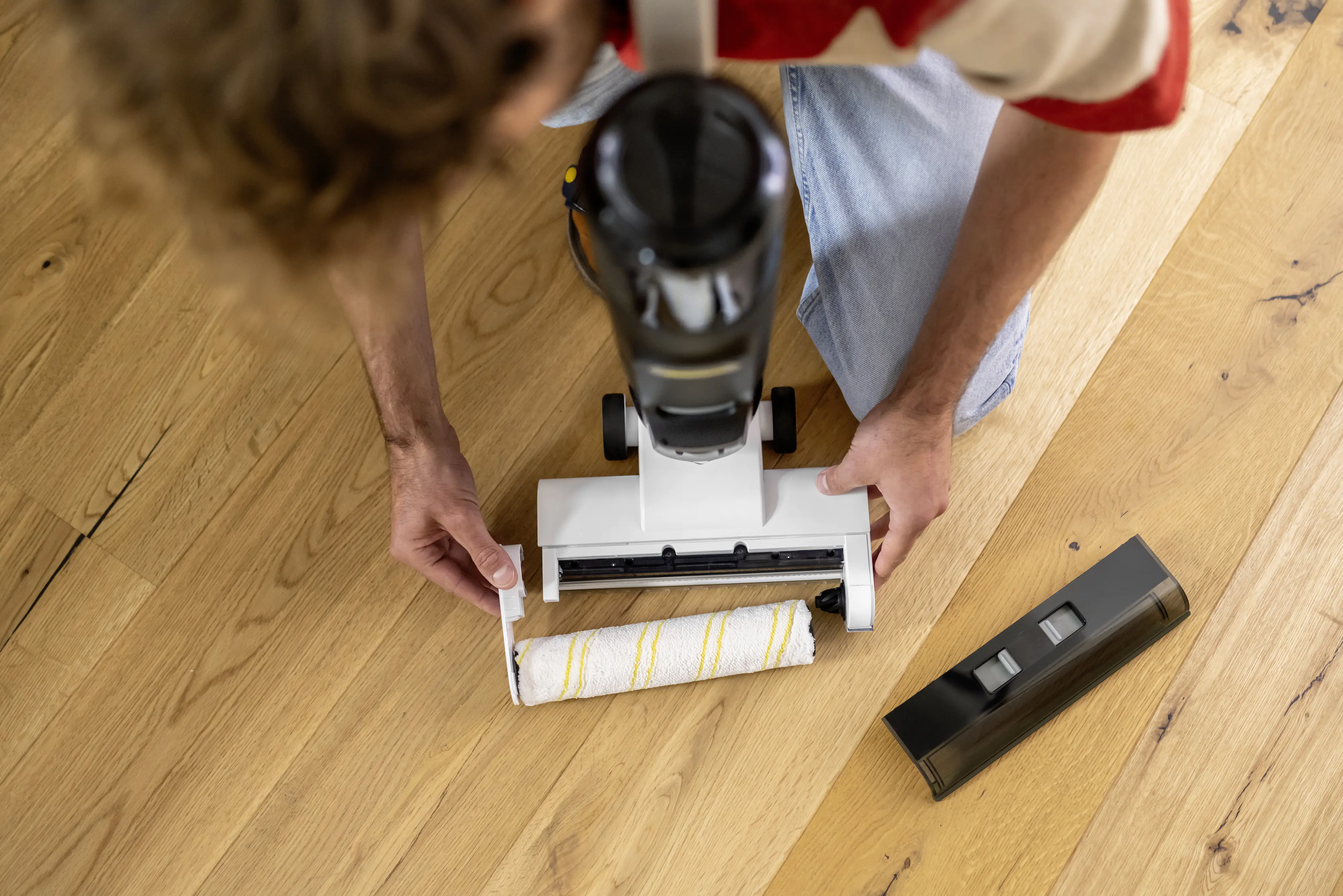 Kärcher Saugwischer FCV 3 mit Xtra!Clean 3in1 Saugen, Wischen, Trocknen