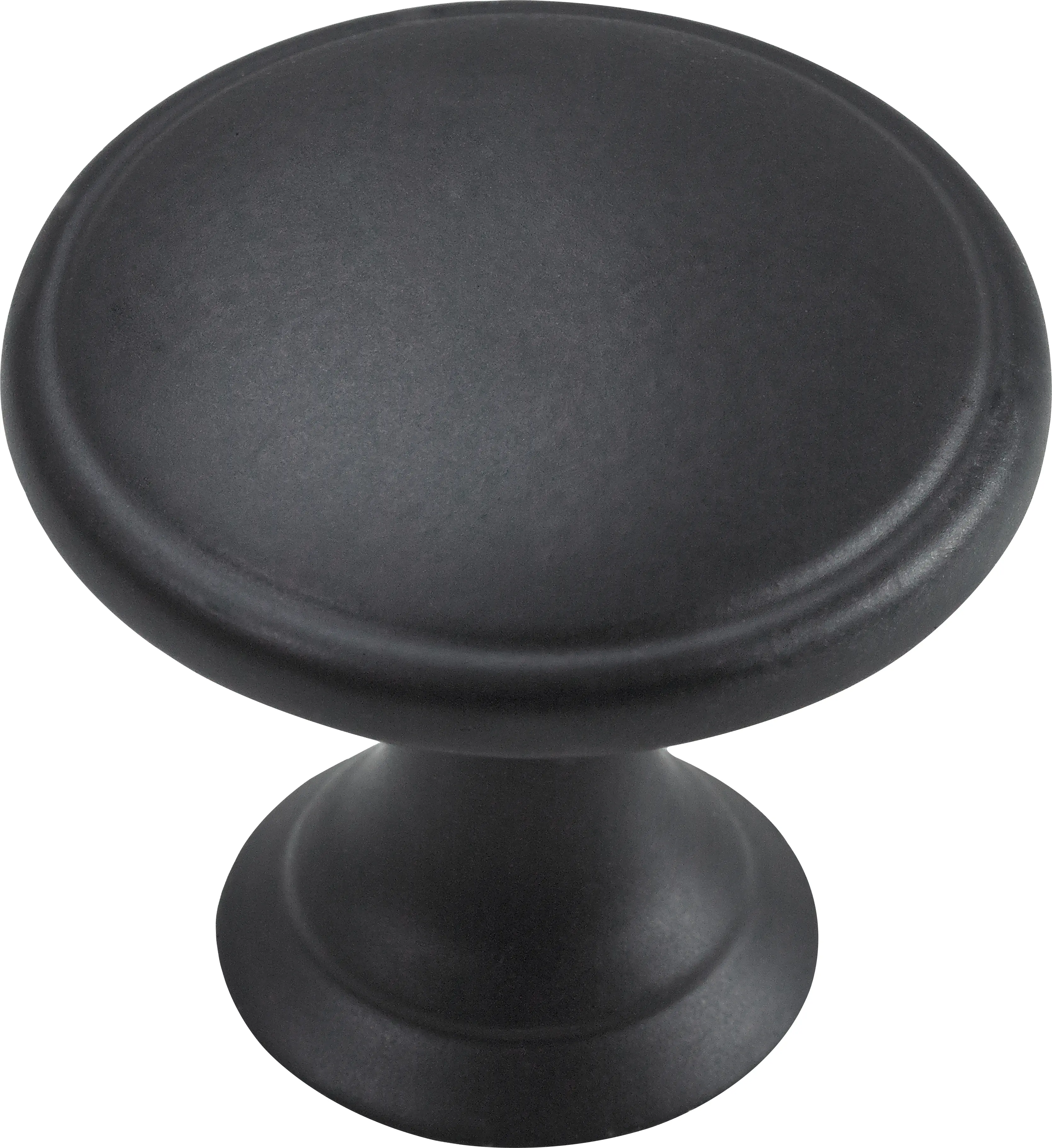 Hettich Möbelknopf Zinkdruckguss schwarz Ø 32,0 mm - 1 Stück