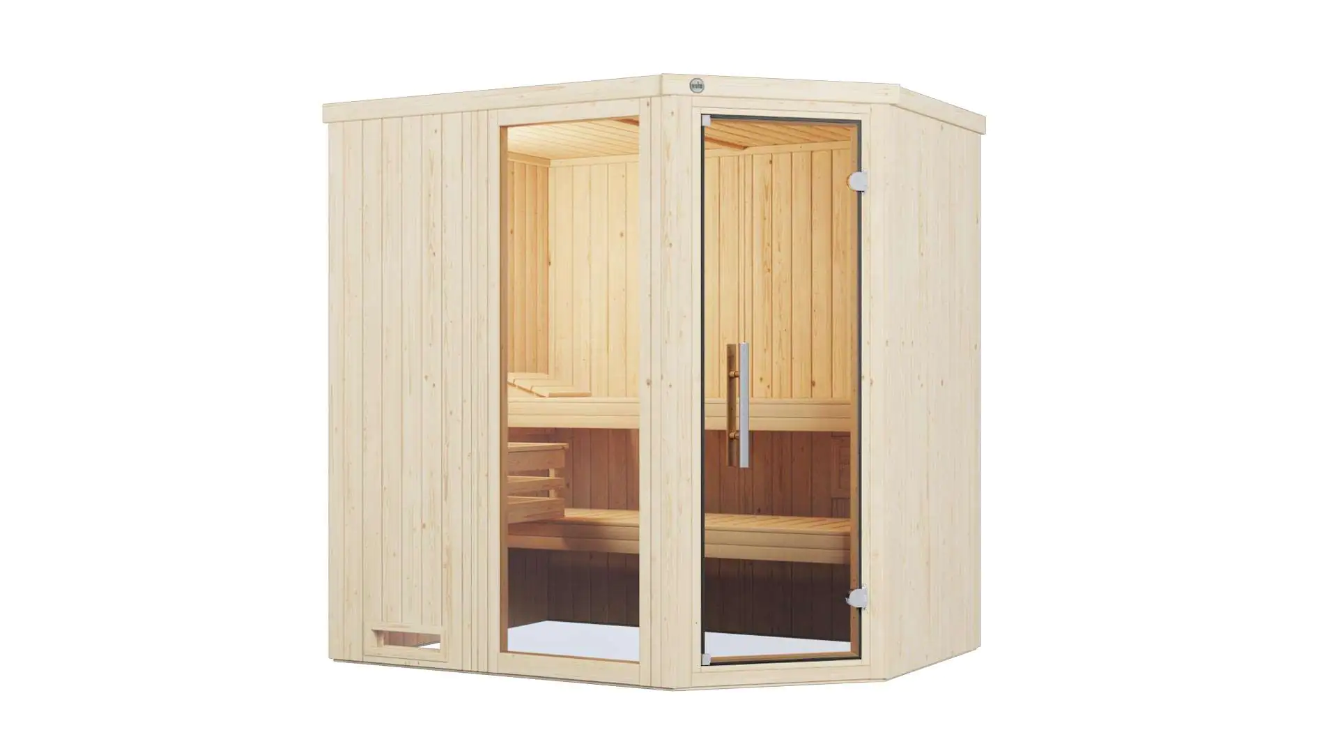 Weka Elementsauna Varberg Gr. 1 Sparset 7,5 kw BioS