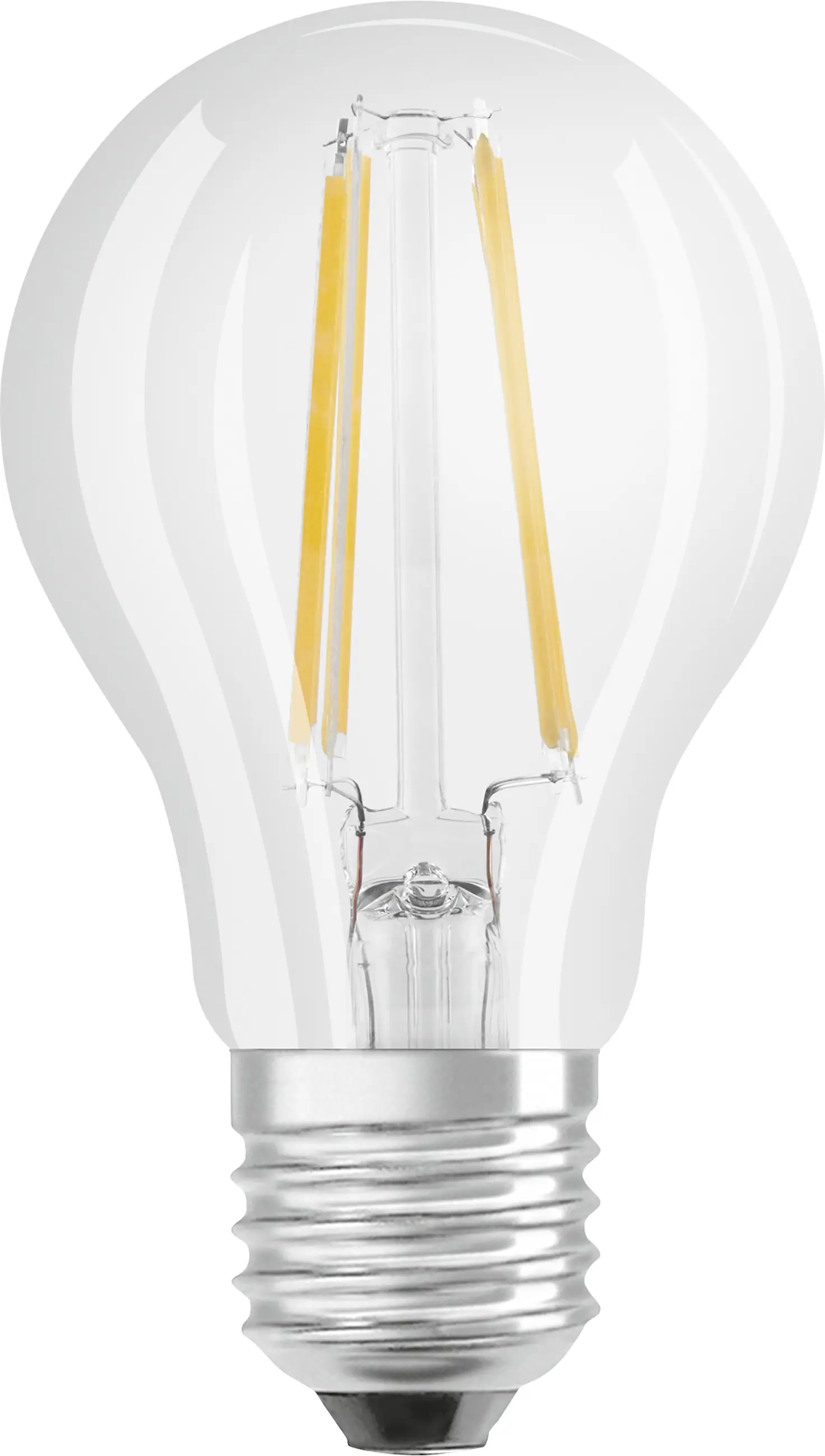 Osram LED Leuchtmittel Base Klassik A60 6,5W, 806lm, 2700K, warmweiß, 4er Pack
