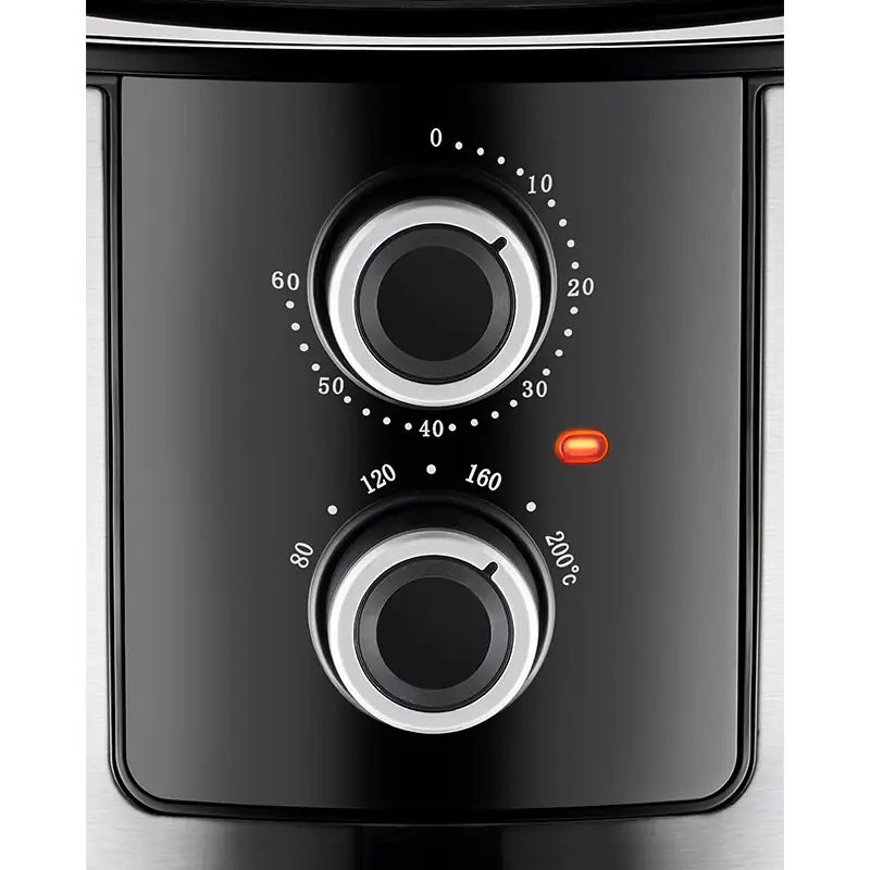 Unold Heißluftfritteuse XL 5 L 1400 W edelstahl 