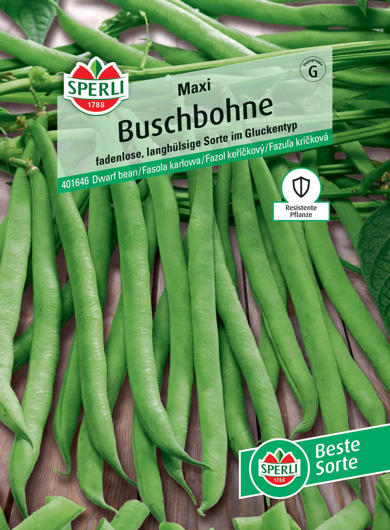 Sperli Buschbohne Maxi
