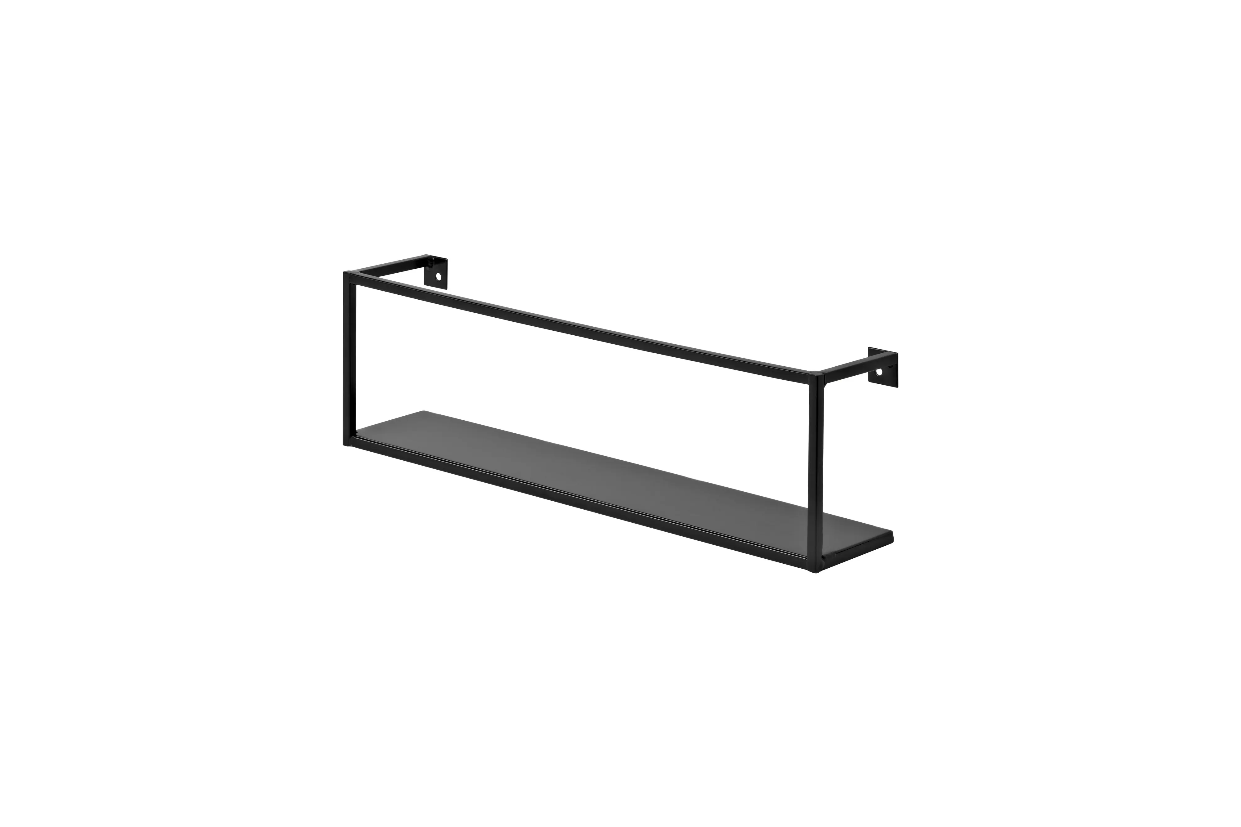 Dolle Wandregal Aquarium 40 x 8 cm schwarz