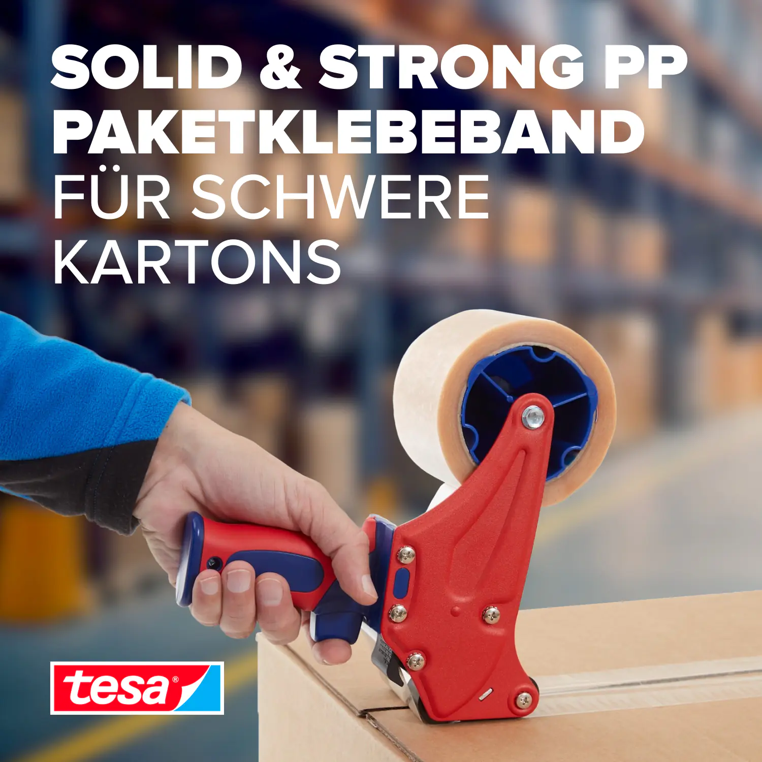 tesa Pack Solid & Strong 66 m x 50 mm, transparent