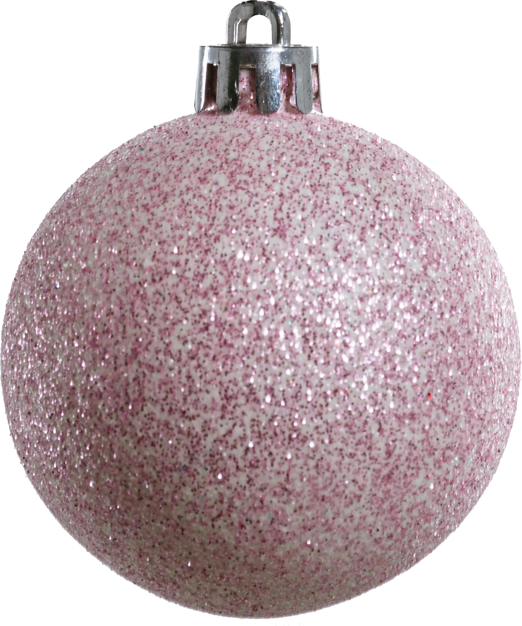 TrendLine Weihnachtskugeln bruchfest, langlebig Ø 6 cm rosa 25 Stück