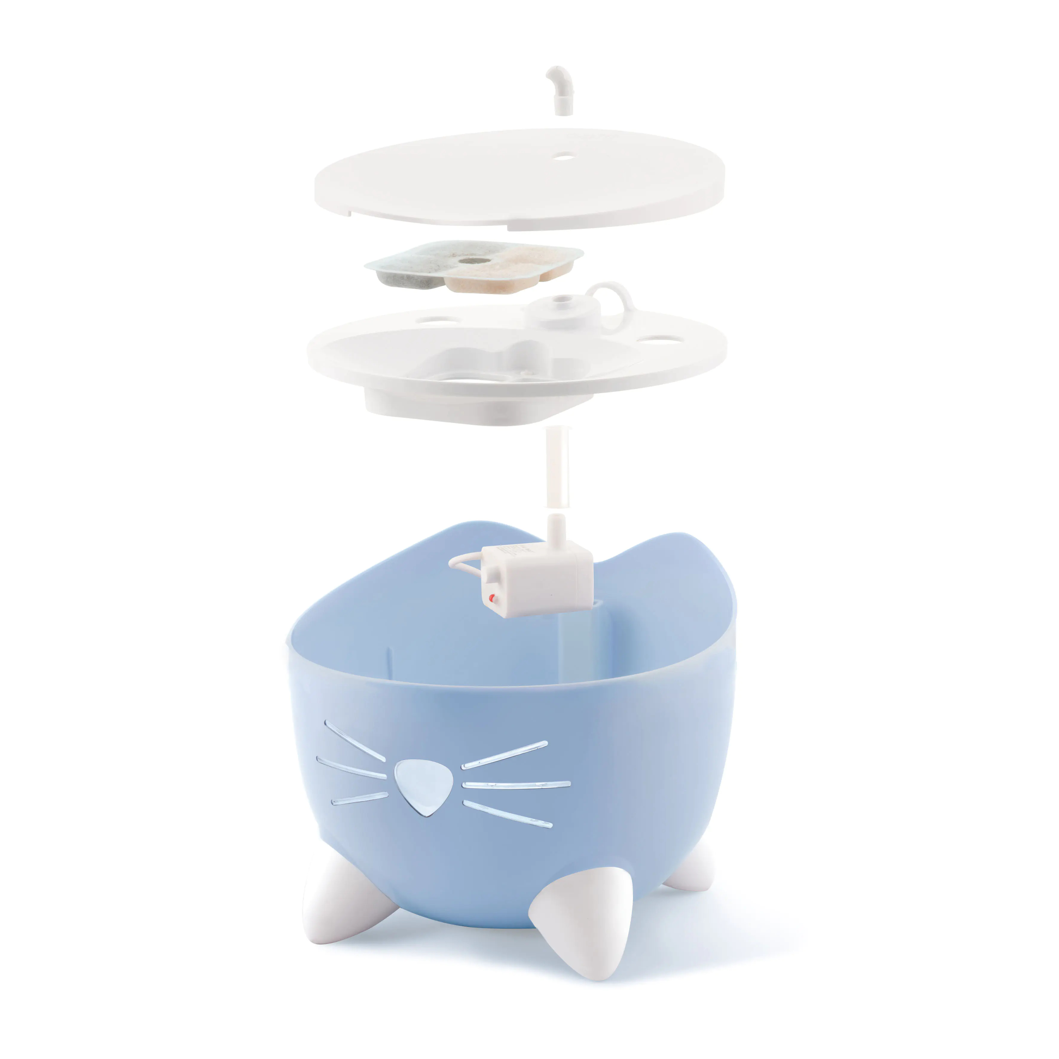 Catit Pixi Trinkbrunnen blau
