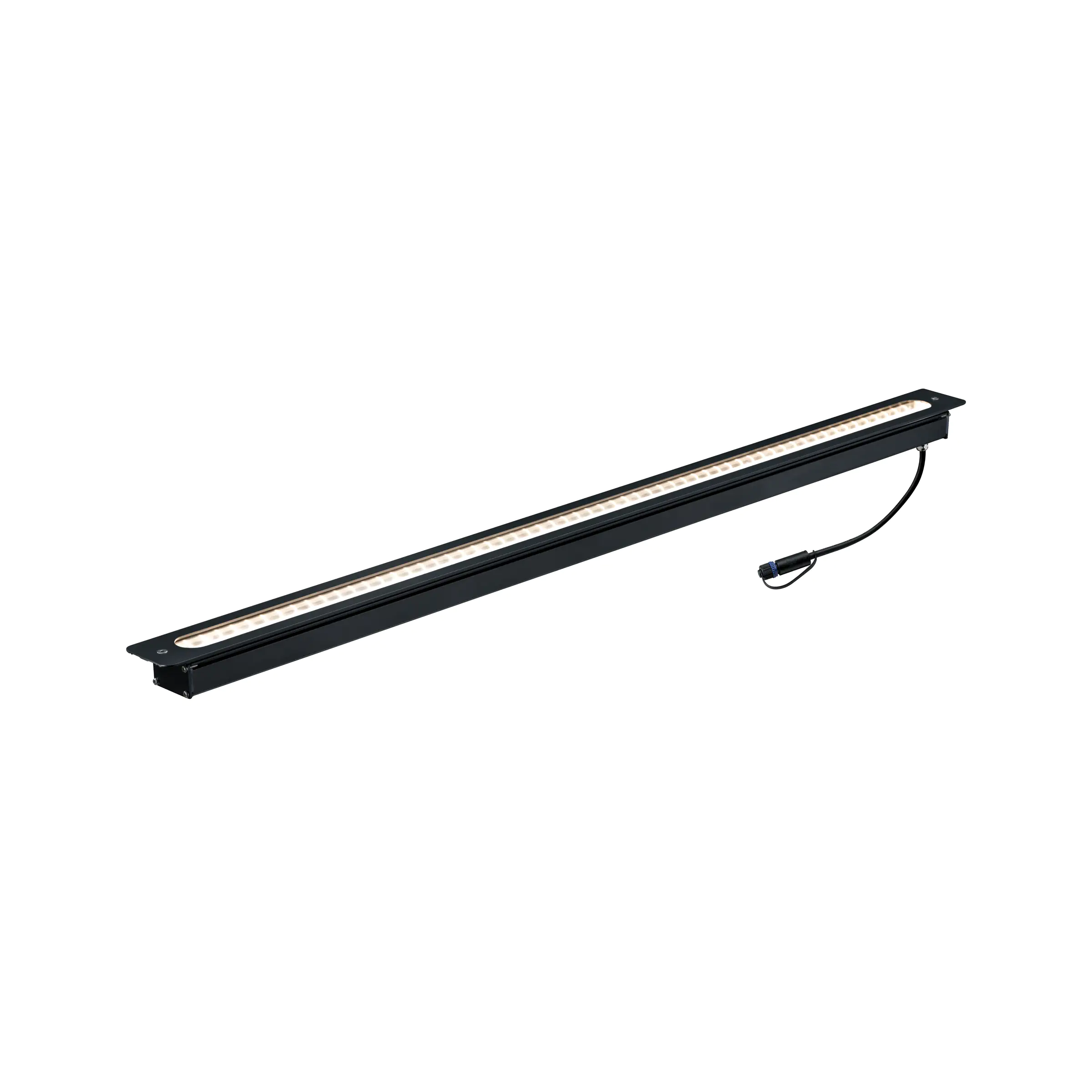 Paulmann Plug & Shine Lichtleiste Einbau Outdoor anthrazit 90 cm warmweiß