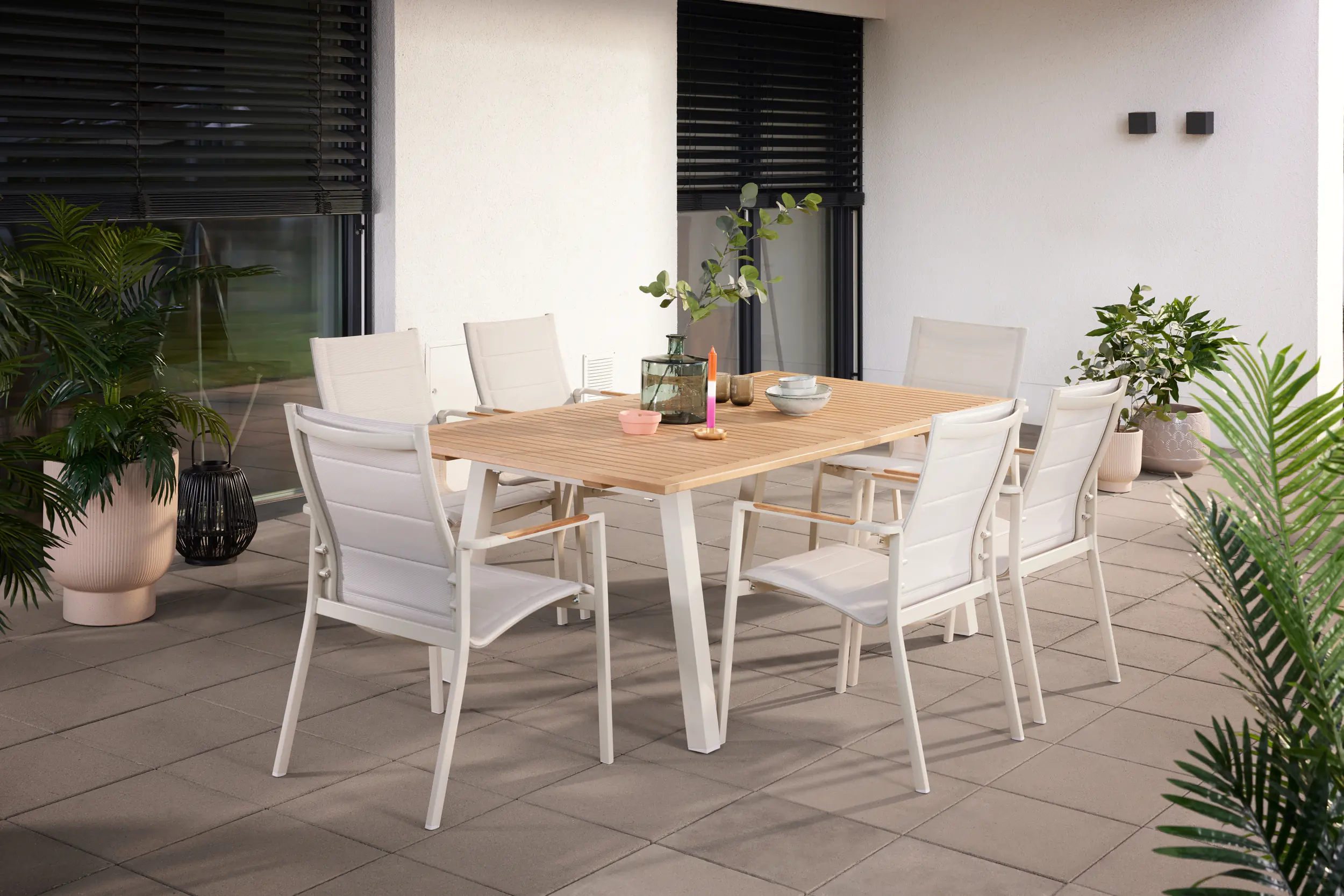 Primaster Gartenstuhl Padua stapelbar