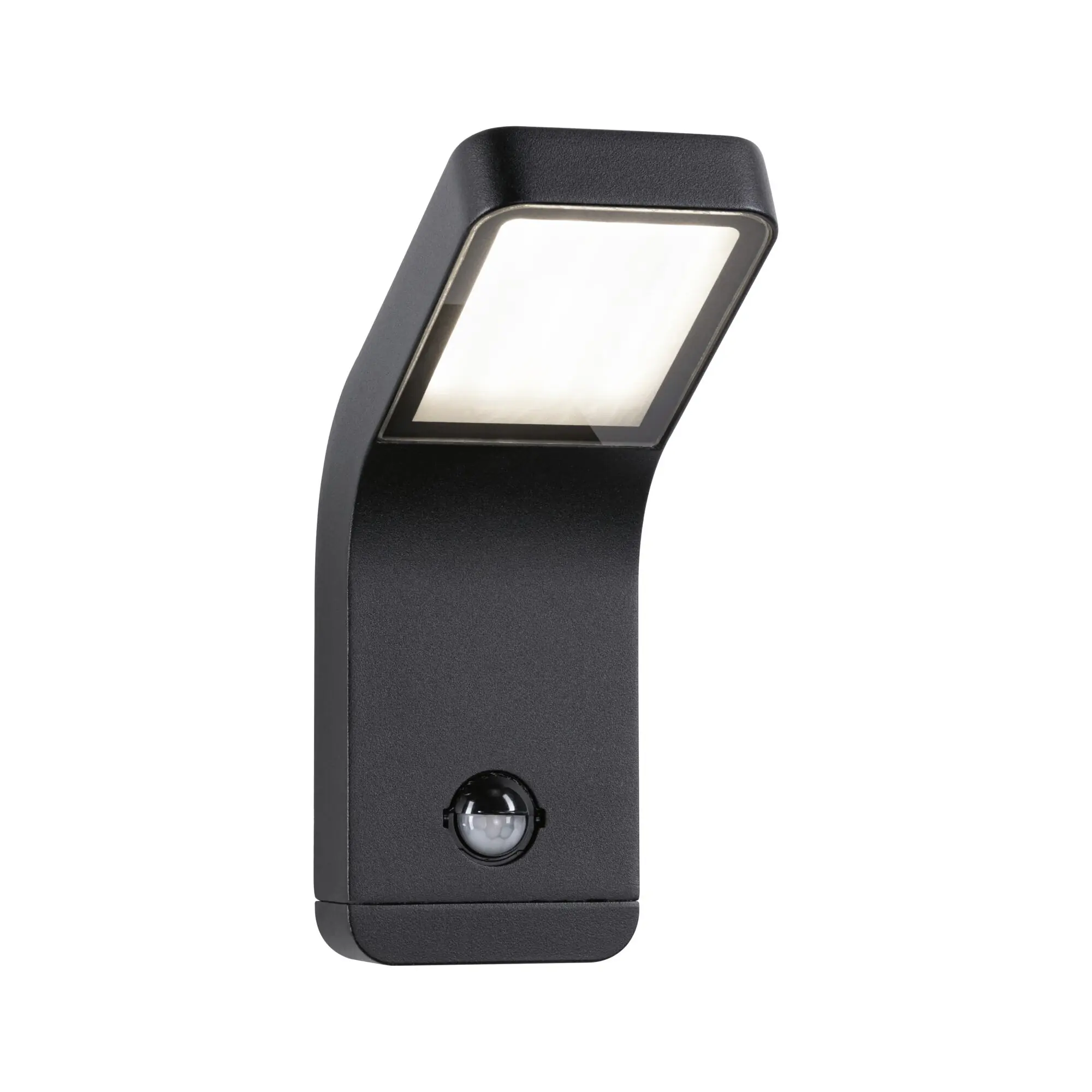 Paulmann LED Außen-Wandleuchte Kulma anthrazit 23 x 9 cm mit Bewegungsmelder