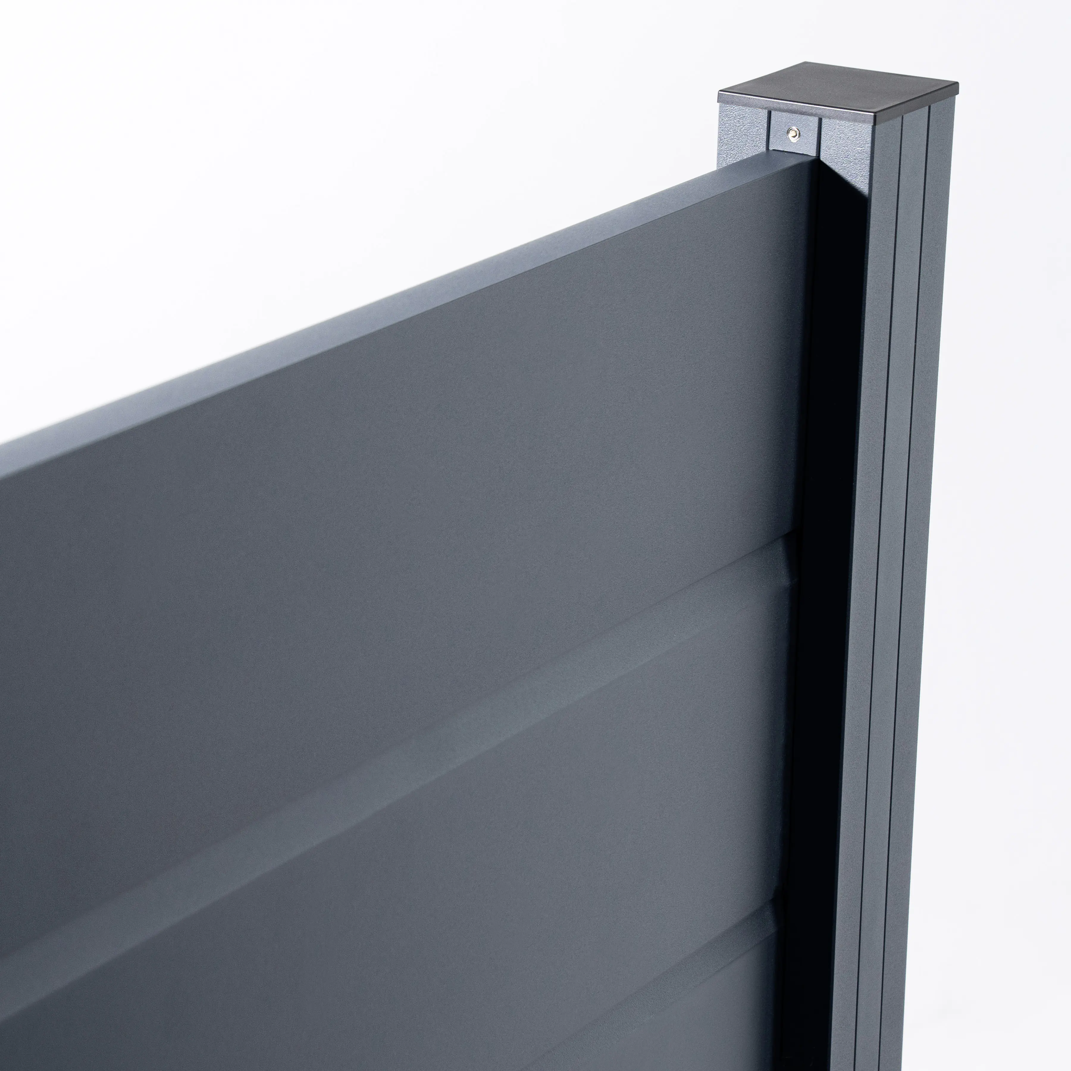 Ambiente Alu-Zaun Grundset Paneel 150 anthrazit 187 x 274,2 cm 