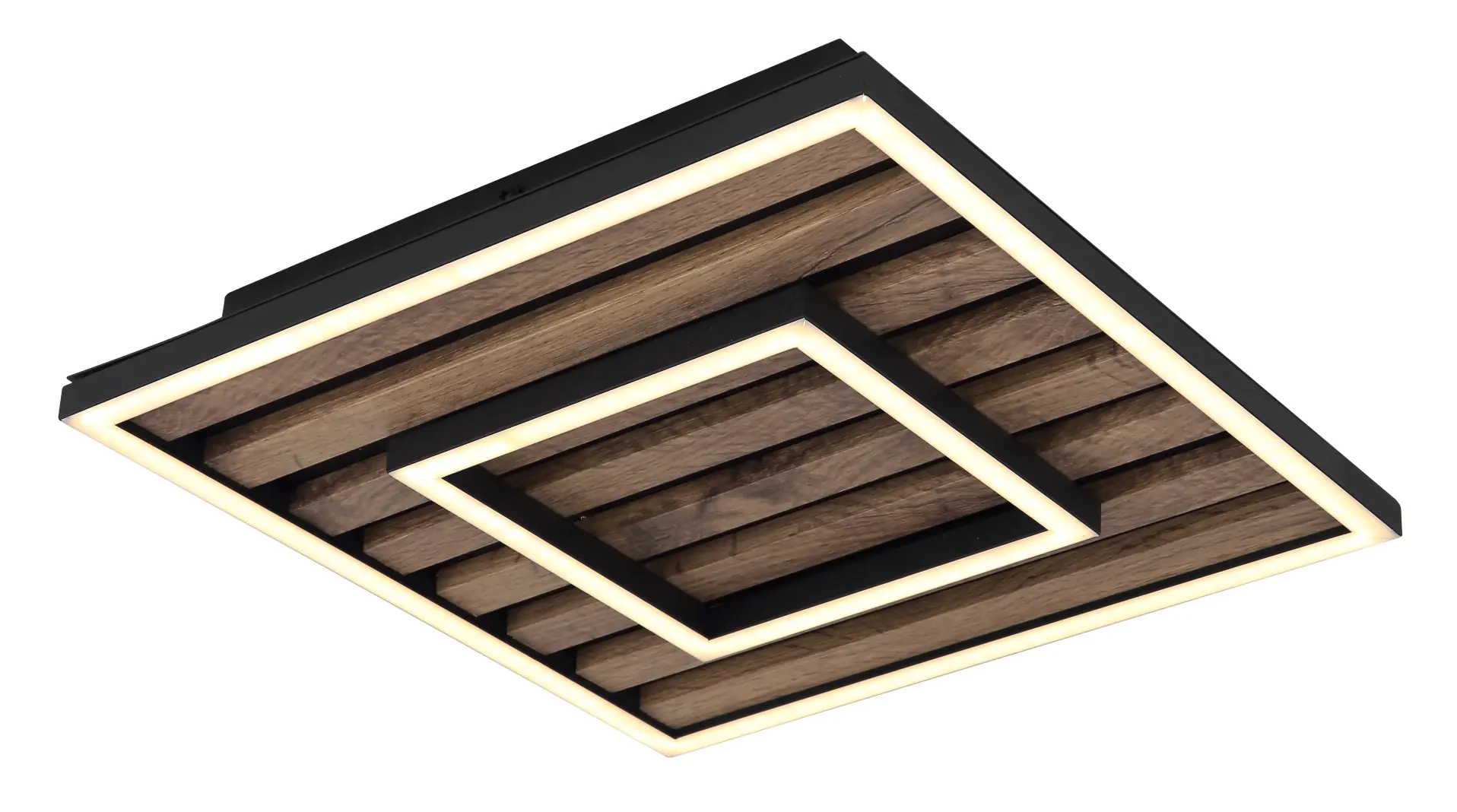 Globo LED Deckenleuchte Woody 30 cm